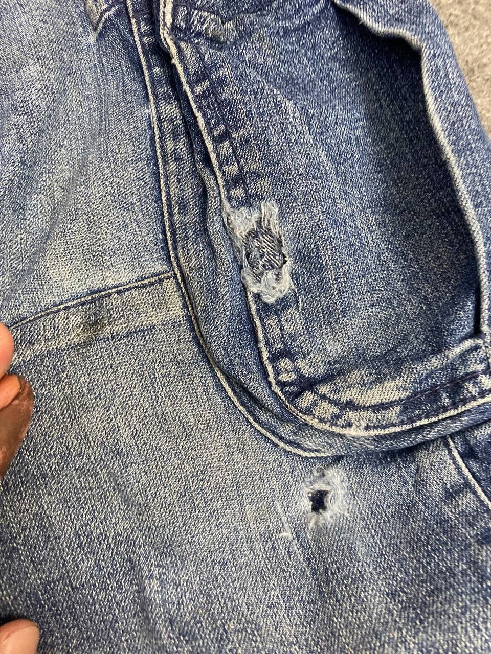 Japanese Brand japanese brands cargo denim distressed Size US 36 / EU 52 - 11 Thumbnail