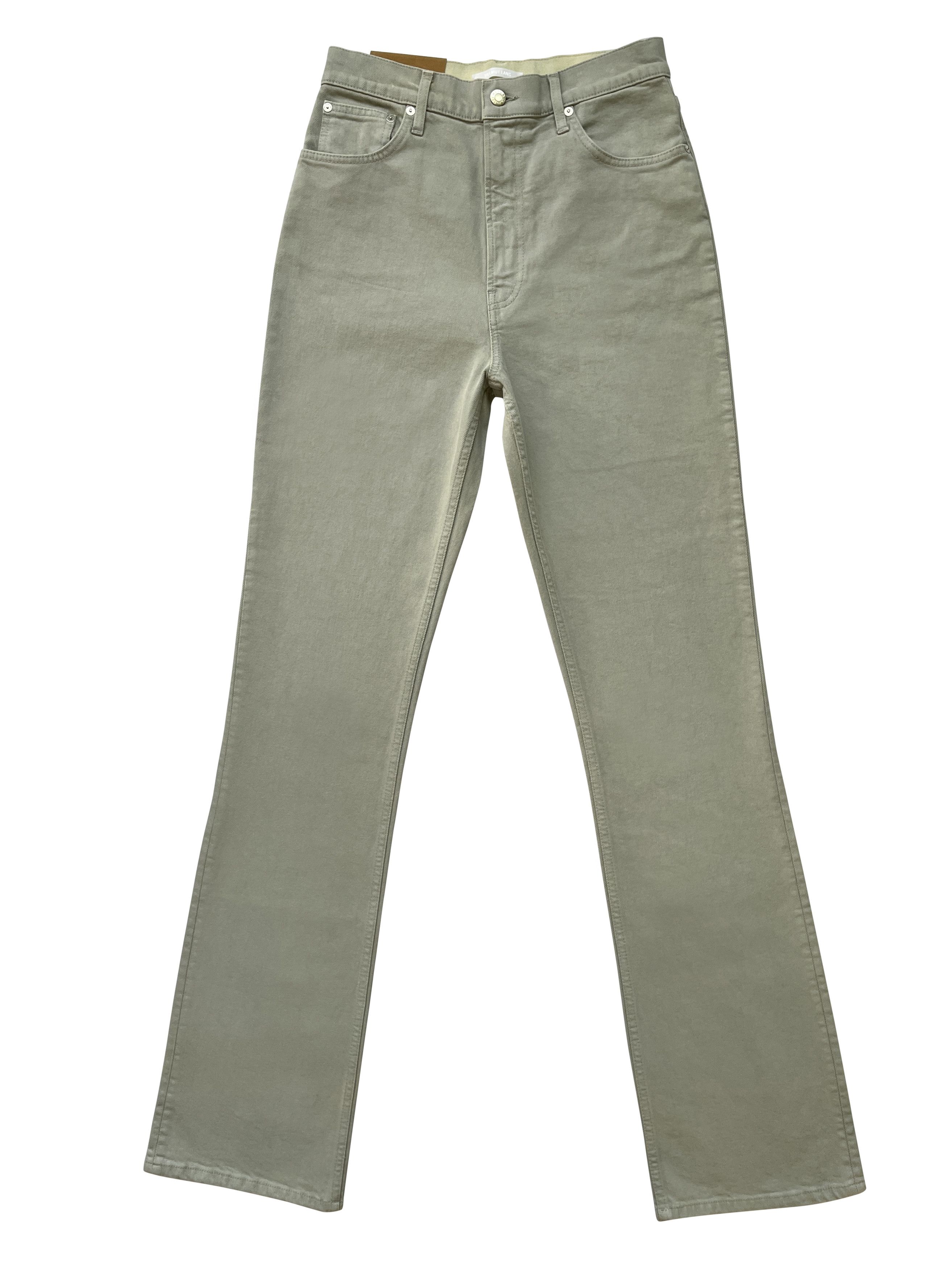 Helmut Lang ⚡️QUICK SALE⚡️Helmut Lang Grey Hi Bootcut High Rise Jeans Size 31" - 1 Thumbnail