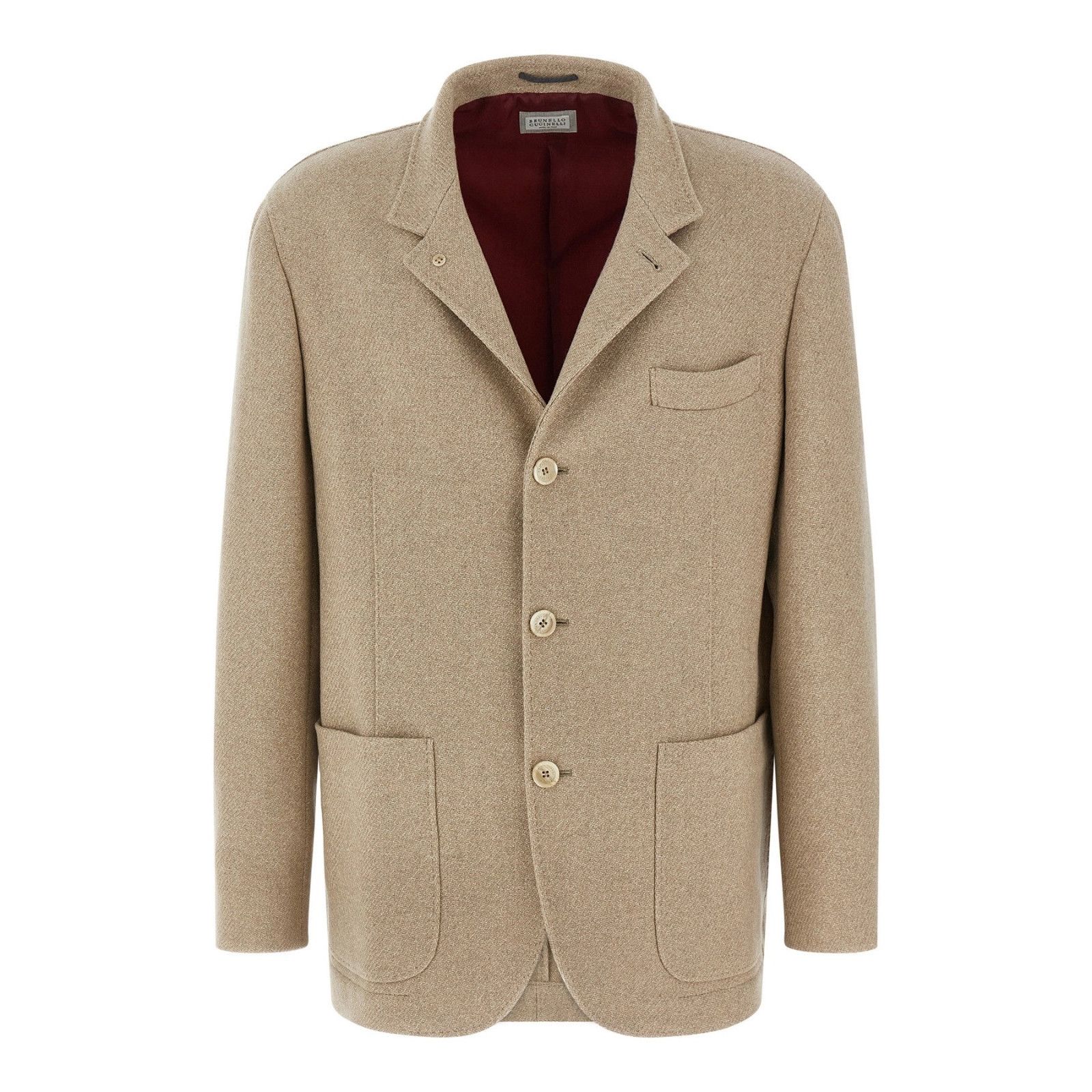 Brunello Cucinelli BRUNELLO CUCINELLI $7200 Techno Cashmere/Wool Blazer Jacket Size US XL / EU 56 / 4 - 1 Thumbnail