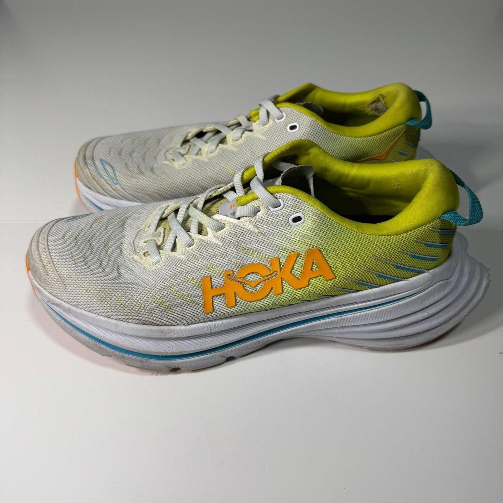 Other Hoka One Bondi X Evening Primrose Green Running Women’s 9.5B Size US 9.5 / IT 39.5 - 2 Thumbnail