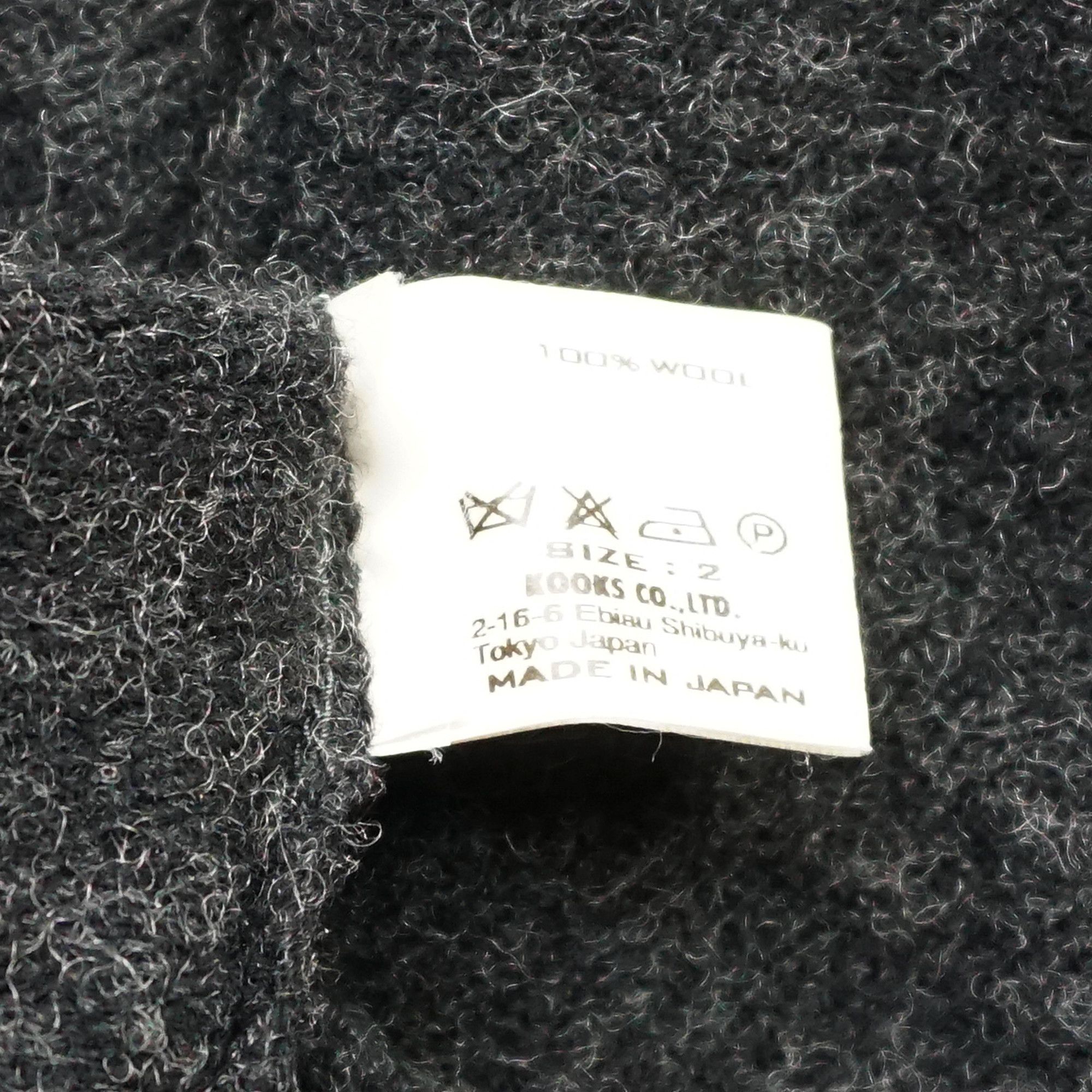 Number (N)ine Number (N)ine AW06 "Noir" Scar Sweater Size US M / EU 48-50 / 2 - 5 Thumbnail