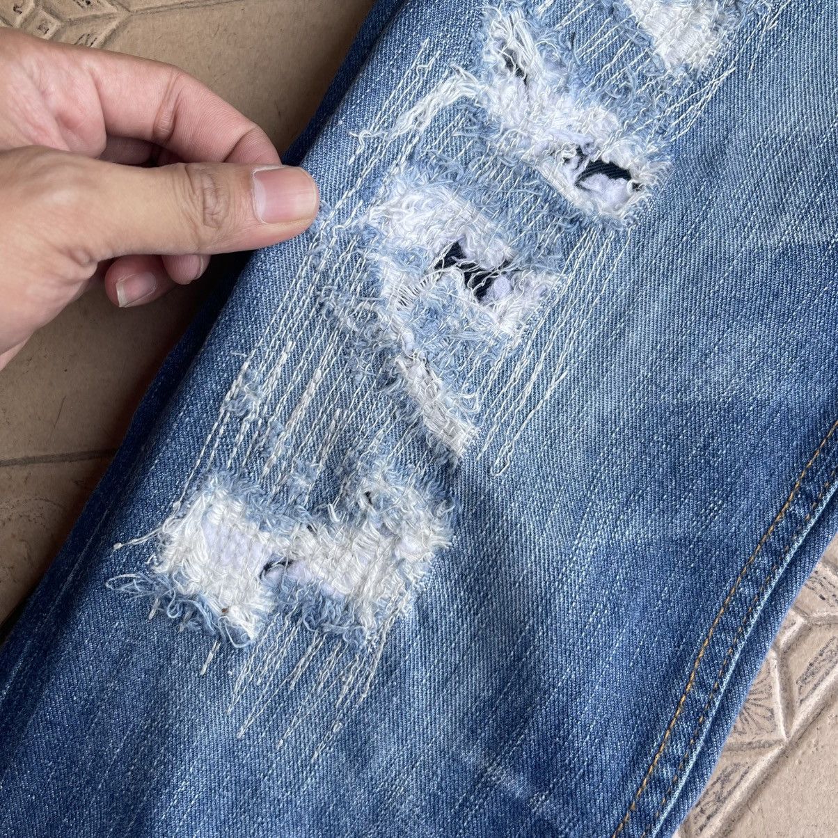 Dolce & Gabbana Dolce & Gabanna Distressed Ripped Jeans Size 28’ Size 28" / US 6 / IT 42 - 10 Thumbnail