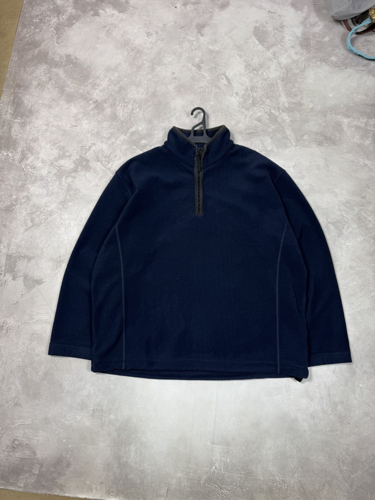 Ermenegildo Zegna Vintage Ermenegilgo Zegna Dark Blue Fleece Size US XXL / EU 58 / 5 - 1 Thumbnail