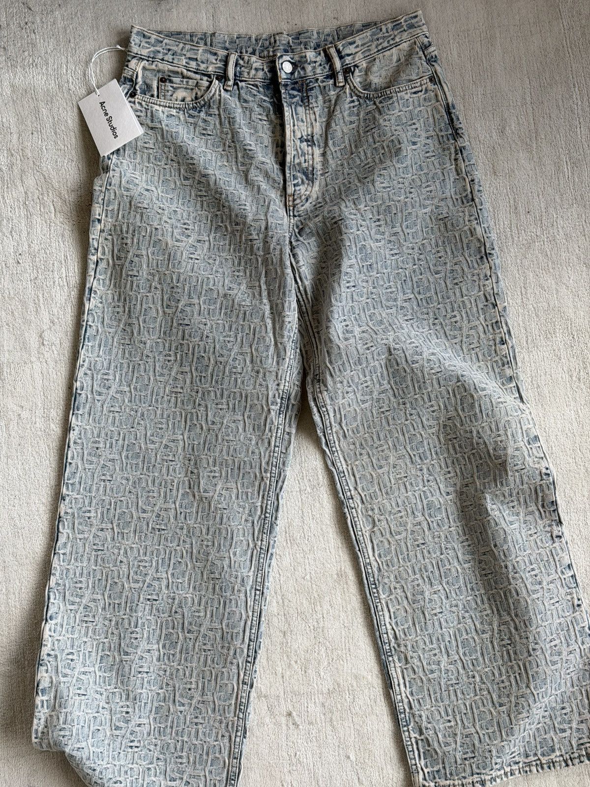 Acne Studios Acne Studios 1981M monogram Jeans Size US 32 / EU 48 - 1 Thumbnail
