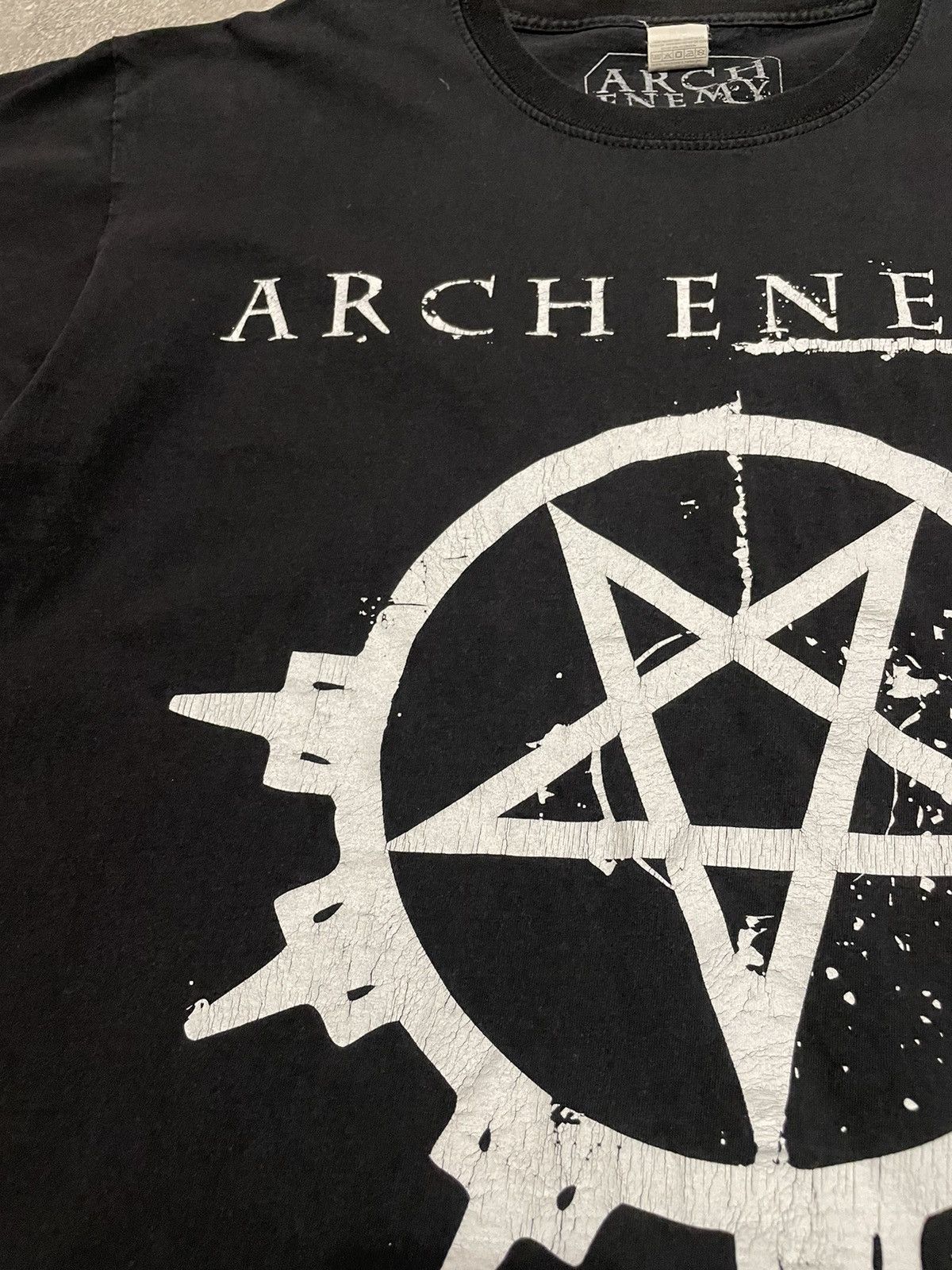 Band Tees × Vintage Vintage Arch Enemy Pure Fucking Metal T-Shirt Size US L / EU 52-54 / 3 - 5 Thumbnail