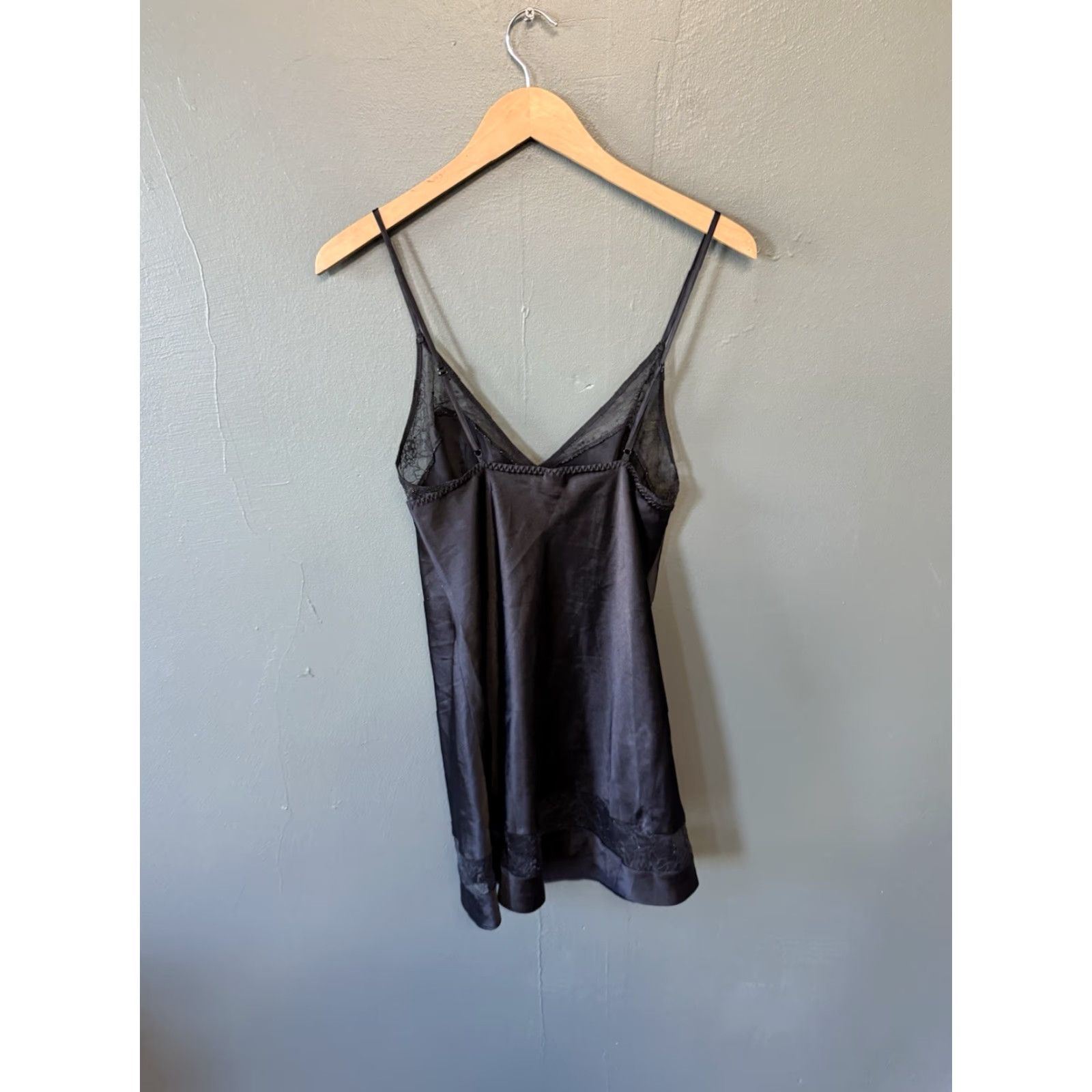 Victoria's Secret Victoria's Secret Womens Sleeveless Sleepshirt Camisole Black S Small Nightgown? Size S / US 4 / IT 40 - 2 Thumbnail