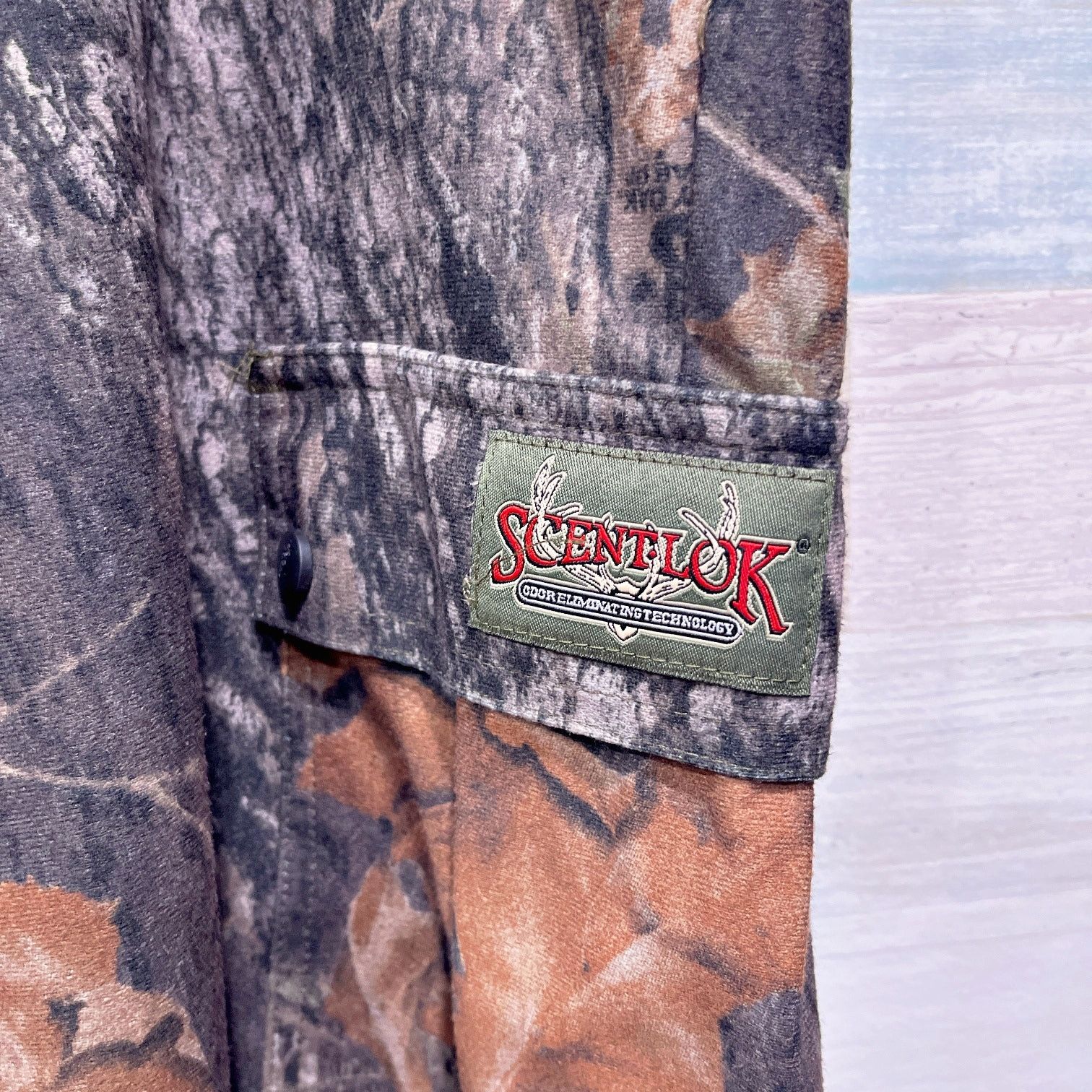 Cabelas Scentlok Mossy Oak Break Up Fleece Hunting Pants Brown 3XL Size US 44 / EU 60 - 4 Thumbnail