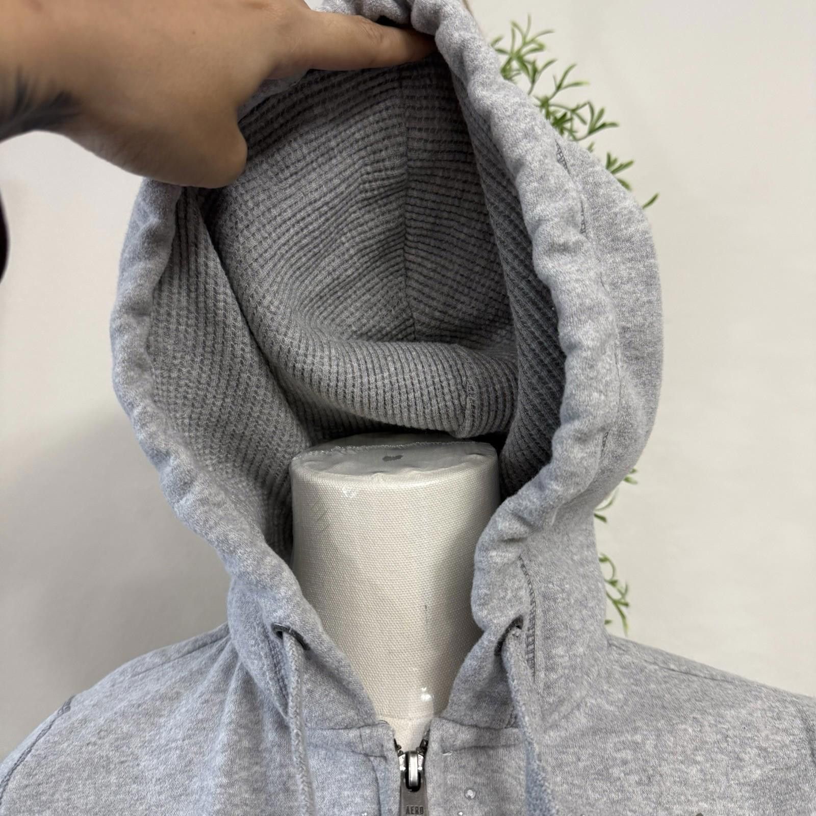 Aeropostale Y2k Aeropostale Womens Zip Up Hoodie M Size M / US 6-8 / IT 42-44 - 6 Thumbnail