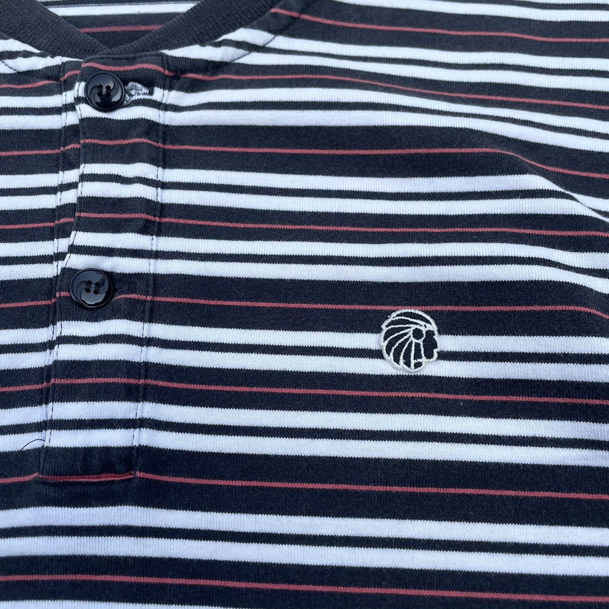 Japanese Brand × Neighborhood × Vintage 🔥Rare🔥🇯🇵Vintage Neighborhood Stripes Ringer Tee Size US S / EU 44-46 / 1 - 3 Thumbnail