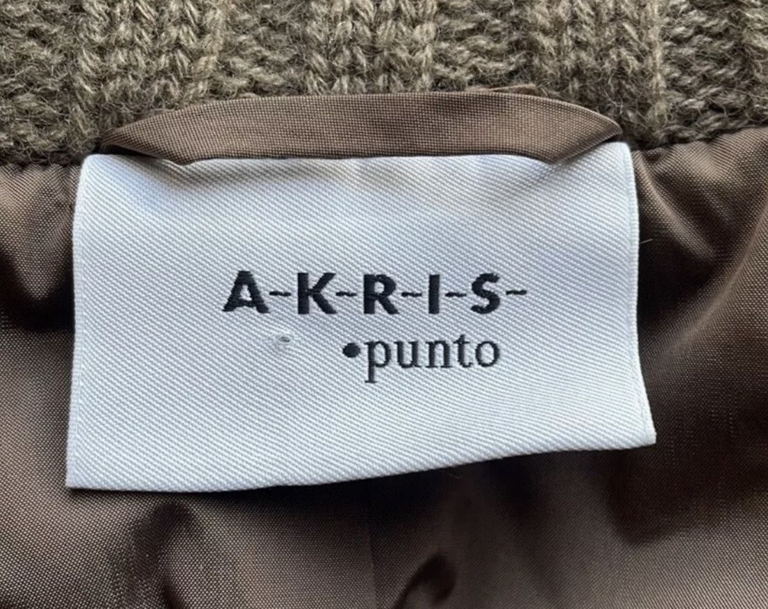 Akris Akris Punto Zip-Up Lightweight Jacket w/Rib Knit Sleeves Size L / US 10 / IT 46 - 3 Thumbnail