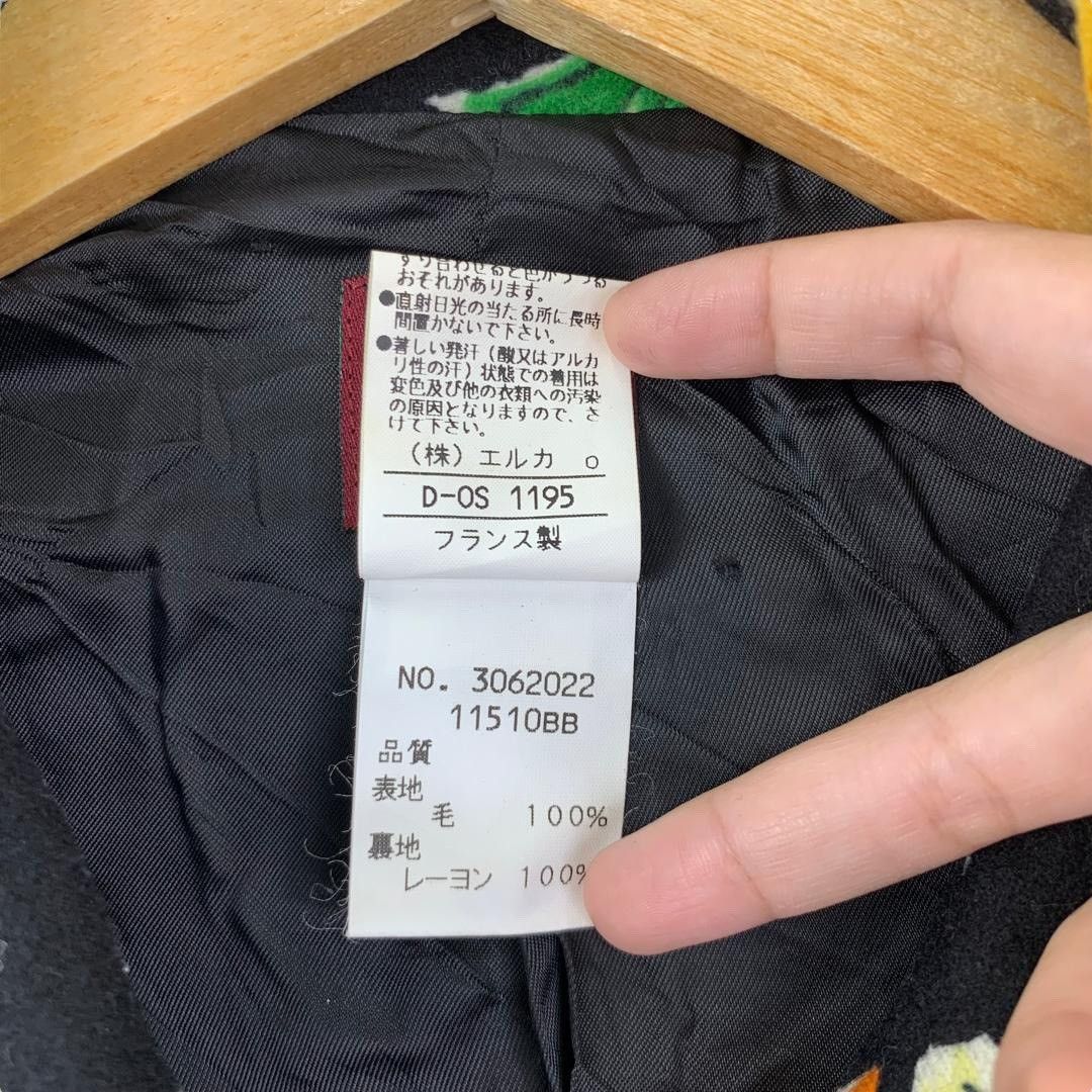 Kenzo KENZO PARIS France Brand Flowers Drawings Short Coat Size S / US 4 / IT 40 - 6 Thumbnail