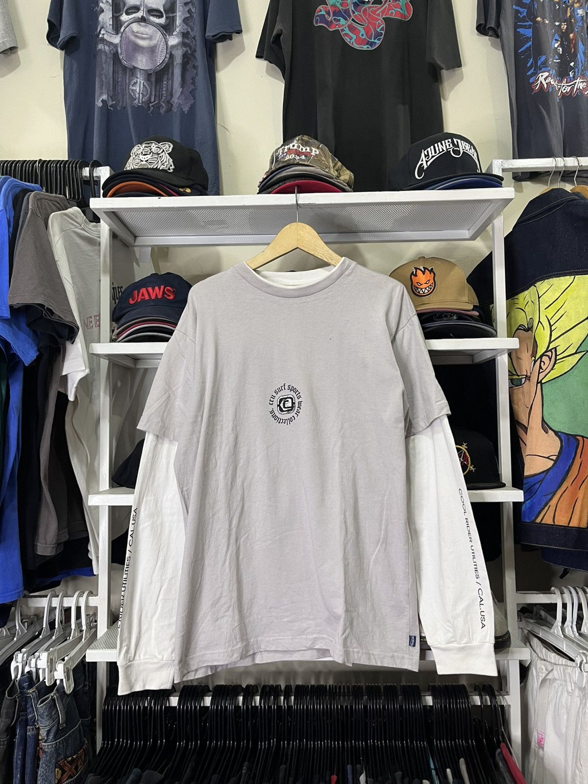 Shorty's Skateboards cru surf sports collections Long Sleeve t- Shirt. Size US XL / EU 56 / 4 - 1 Thumbnail