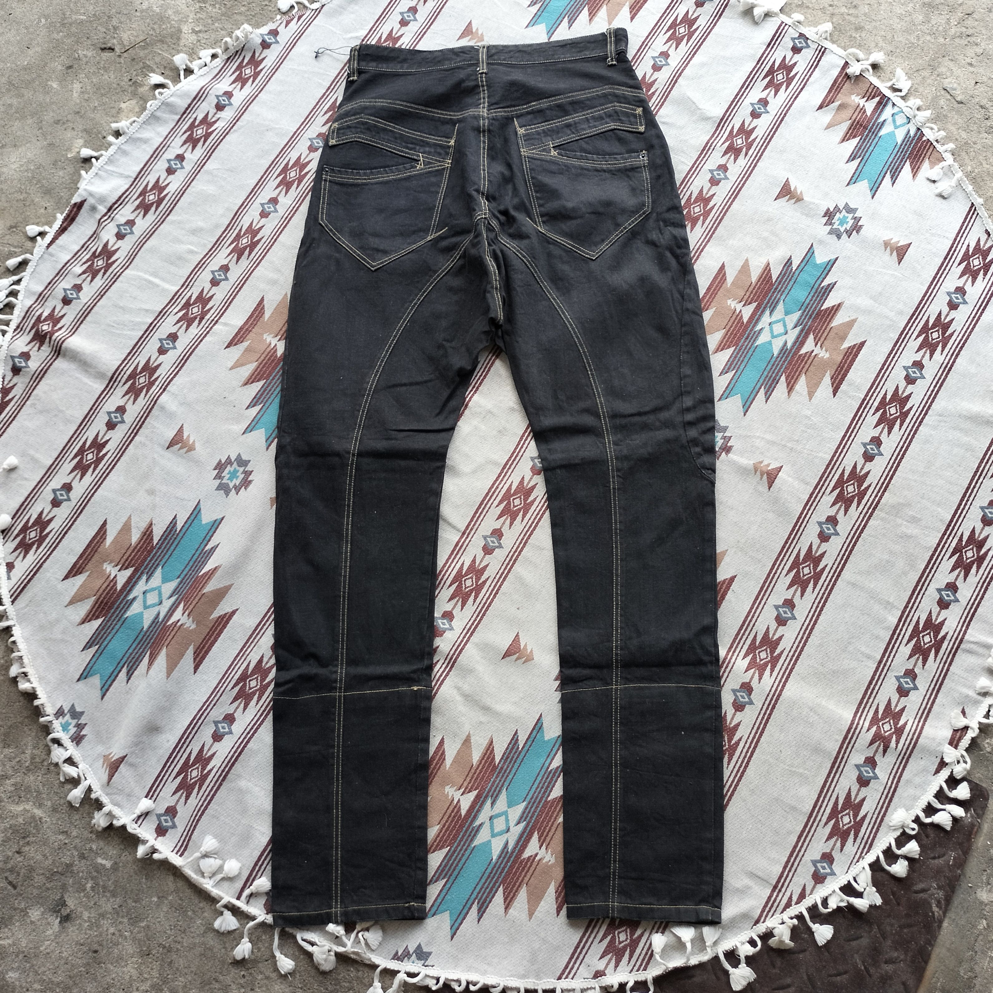 PPFM PPFM printed inner leg curve pants Size US 32 / EU 48 - 4 Thumbnail