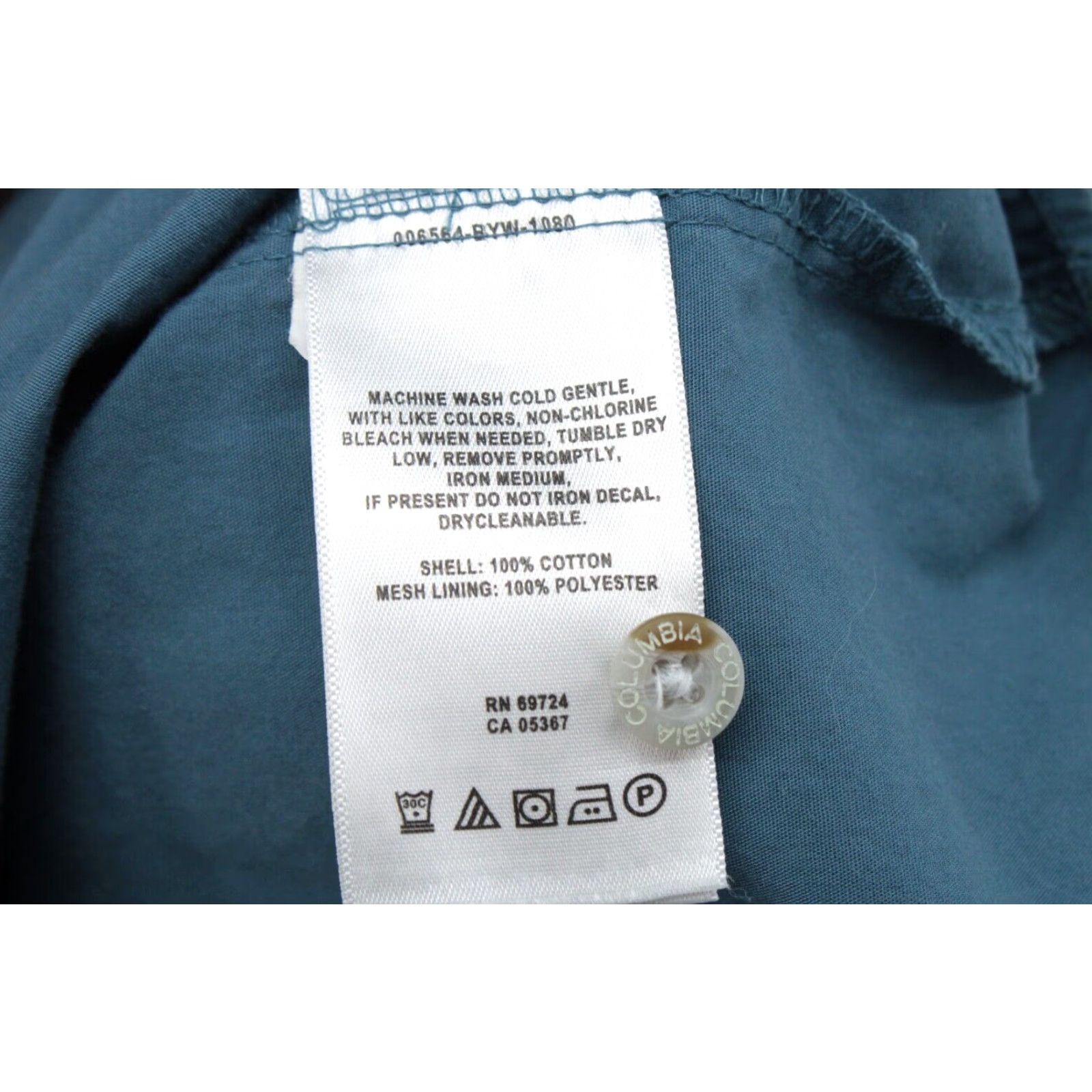 Vintage Columbia Shirt Mens Medium Omni Blue Tab Sleeve Vented Fishing Gorpcore Size US M / EU 48-50 / 2 - 7 Thumbnail