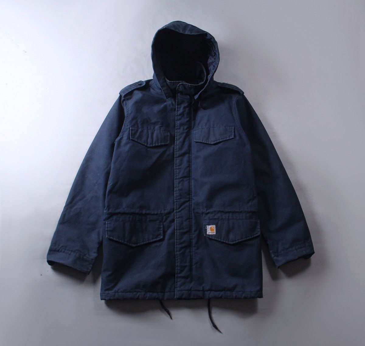 Carhartt Carhartt Vintage 00s WIP Hickman Coat Vintage Parka Jacket L Size US L / EU 52-54 / 3 - 1 Thumbnail