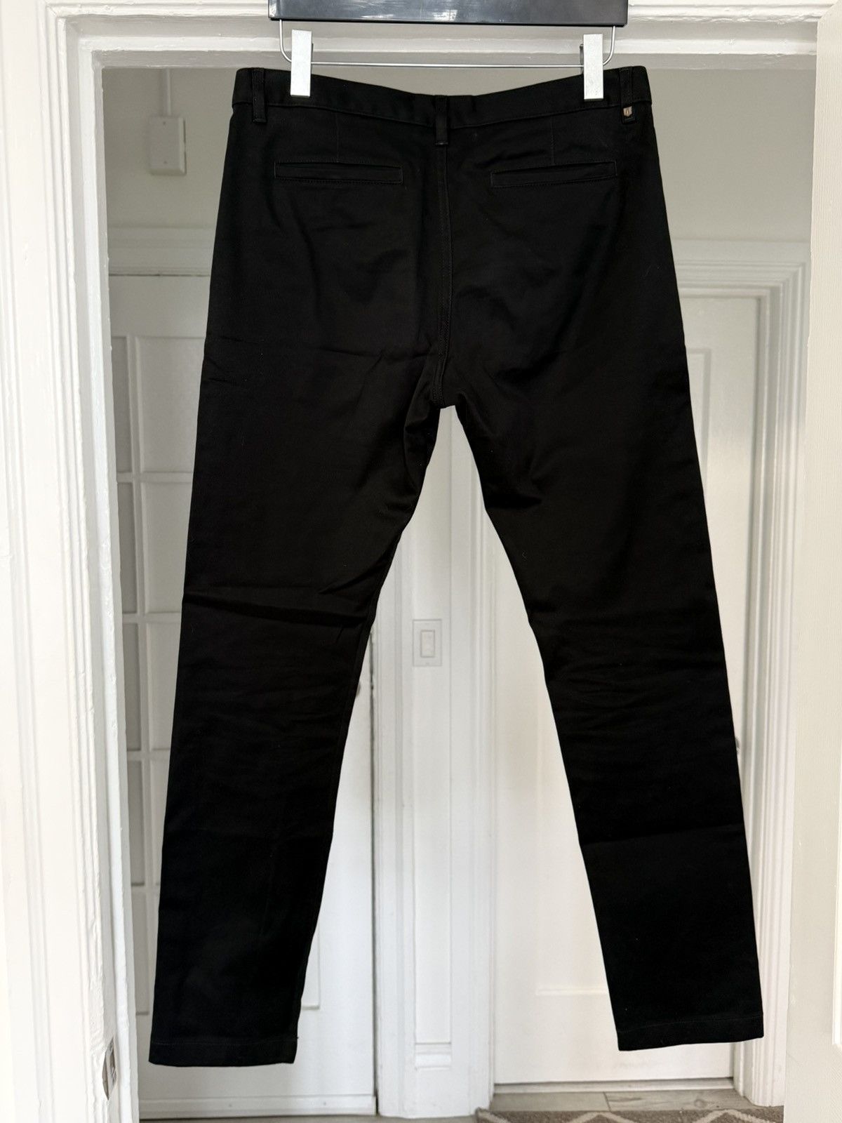 Saint Laurent Paris Saint Laurent Black Chinos Size 31 Size US 31 - 1 Thumbnail