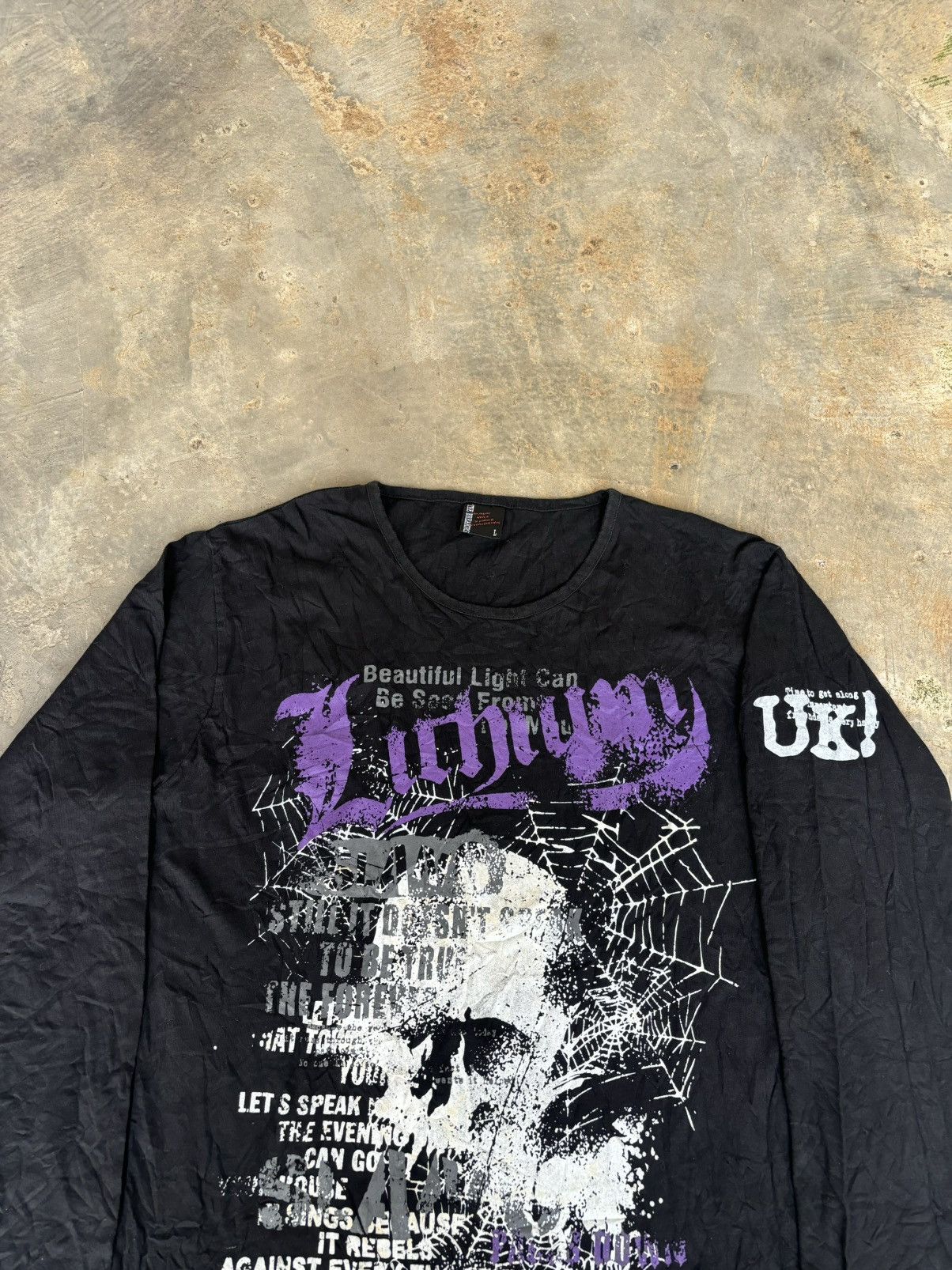 Hysteric Glamour Y2k The Breakers Poem Skull Ifsix Lgb Punk style Size US L / EU 52-54 / 3 - 2 Thumbnail
