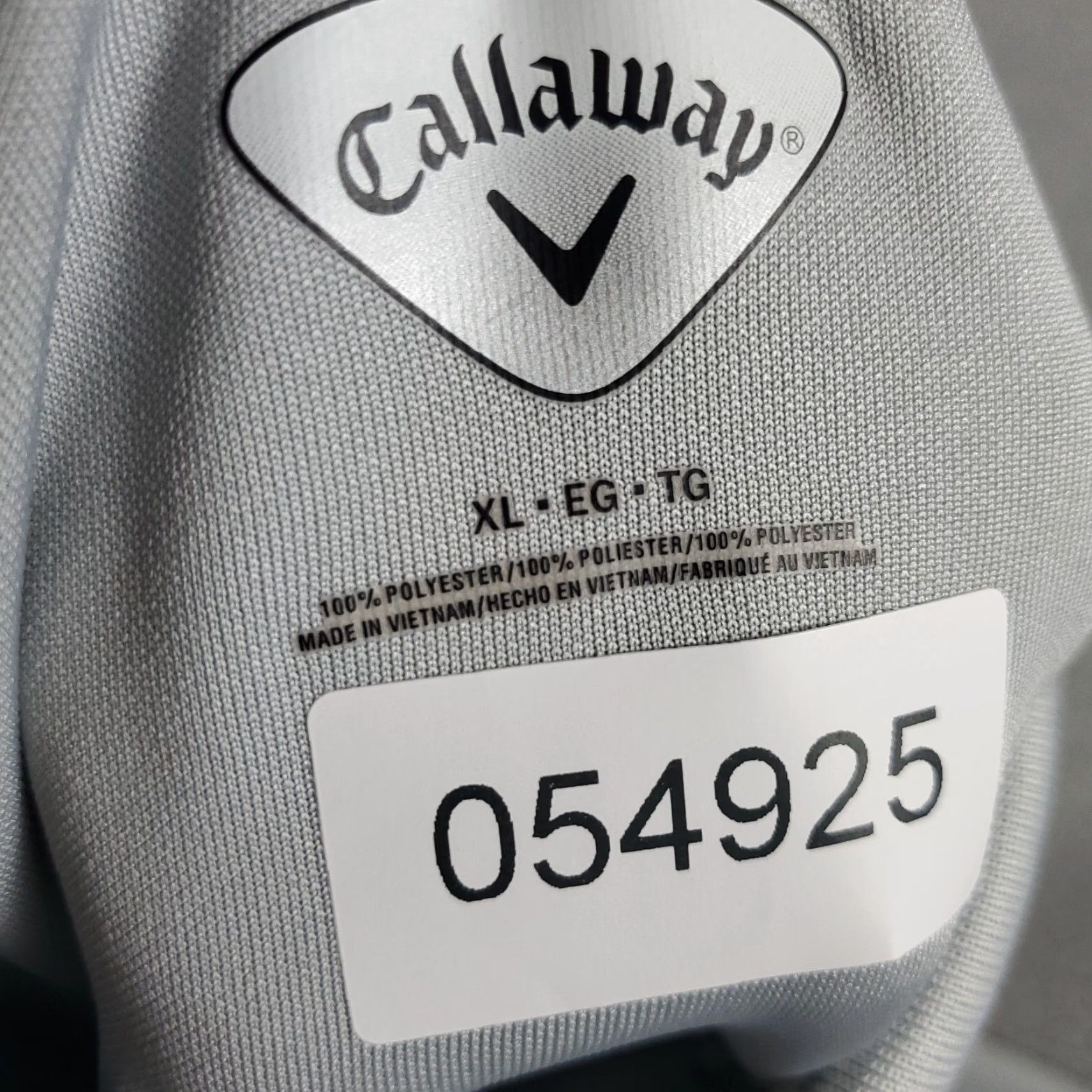 Callaway Callaway Polo Shirt Mens Size XL Gray Opti Dri Fit Golf Short Sleeve Size US XL / EU 56 / 4 - 8 Thumbnail