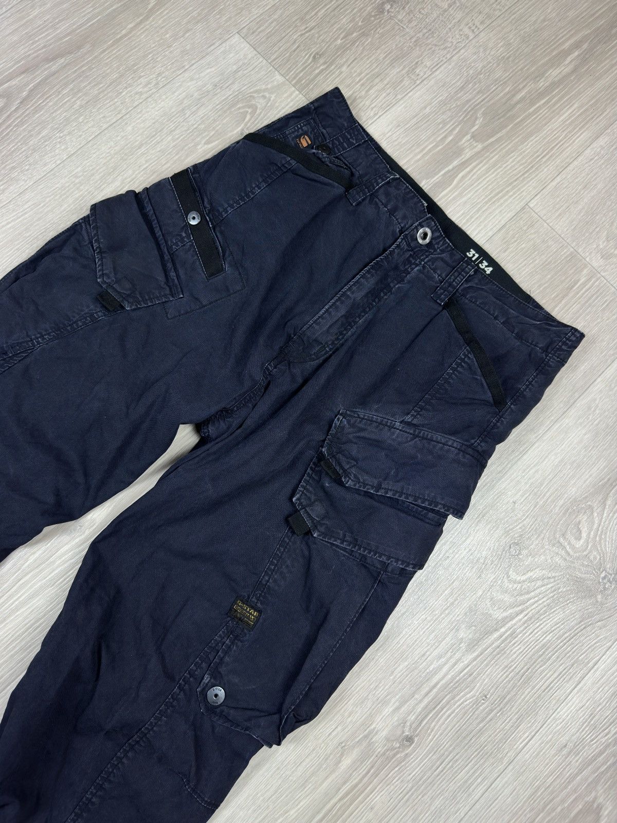 G-Star G-Star Raw Rovic Zip 3D Regular Tapered Cargo Pants Size US 31 - 2 Thumbnail