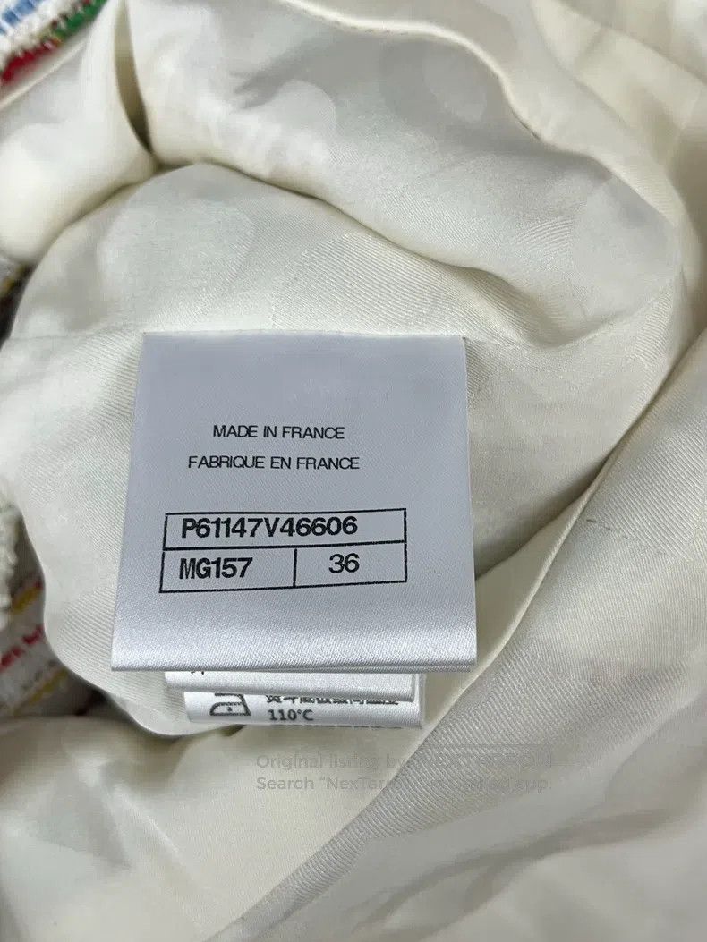 Chanel Chanel Beach series pink tweed short-sleeved jacket Size XS / US 0-2 / IT 36-38 - 5 Thumbnail
