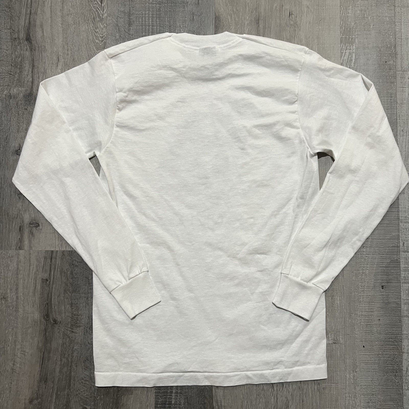 Vintage VTG Alaskan Malamute T Shirt White 90s "I Love My Human" Size M / US 6-8 / IT 42-44 - 2 Thumbnail