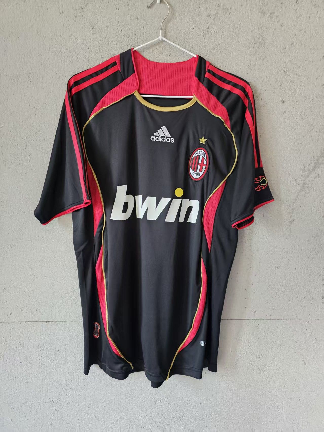 Other 2006 2007 AC Milan Soccer Jersey Black Size US S / EU 44-46 / 1 - 1 Thumbnail