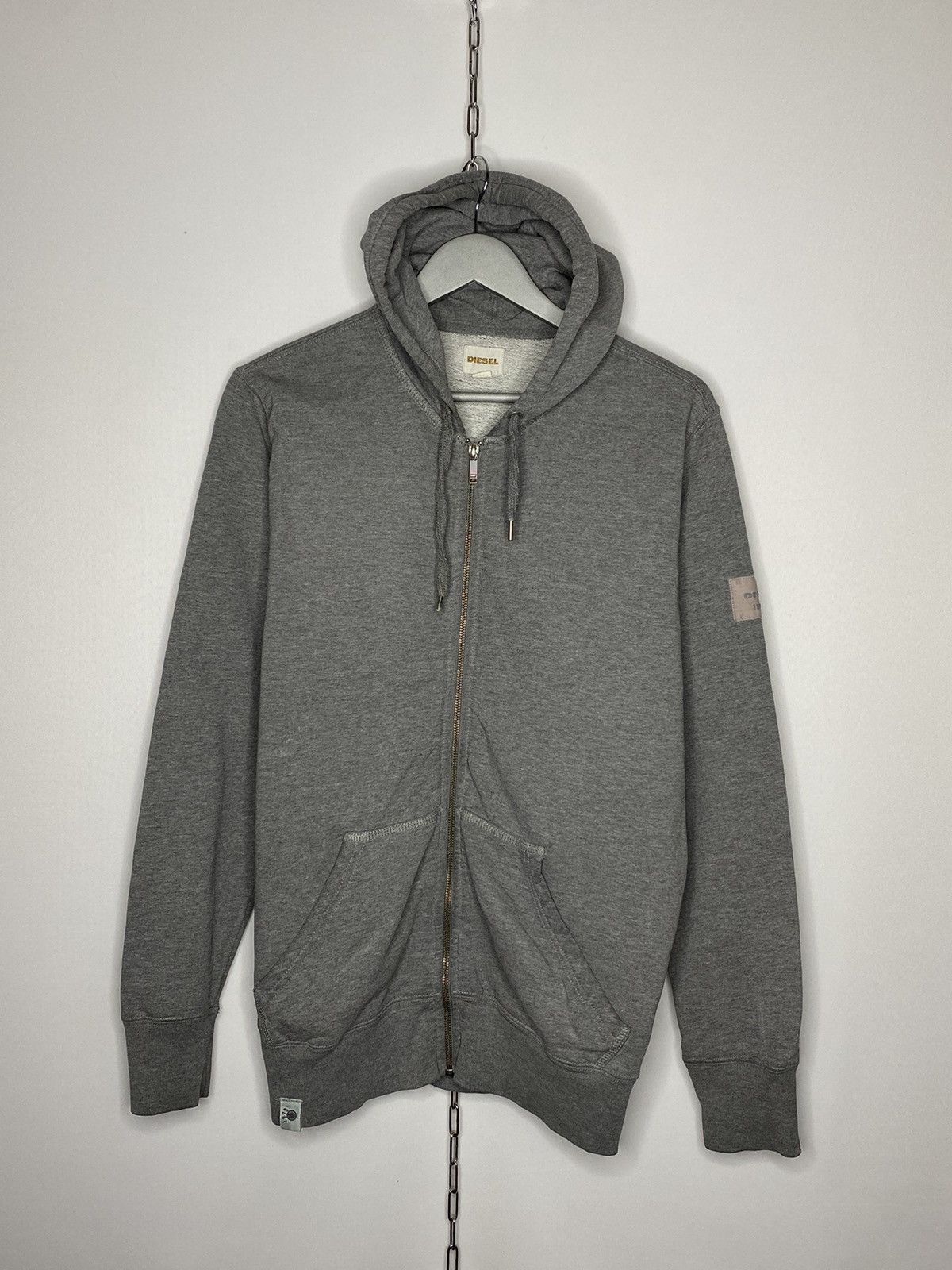 Diesel × Vintage 🔥Vintage Diesel Luxury Full Zip Hoodie Pullover Jacket🔥 Size US S / EU 44-46 / 1 - 1 Thumbnail