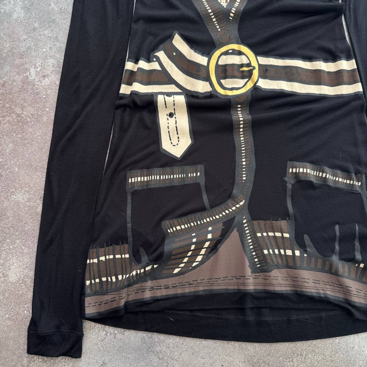 Japanese Brand × Miss Sixty × Vintage Miss Sixty Y2K Amazing Long Sleeve Top Size M / US 6-8 / IT 42-44 - 4 Thumbnail