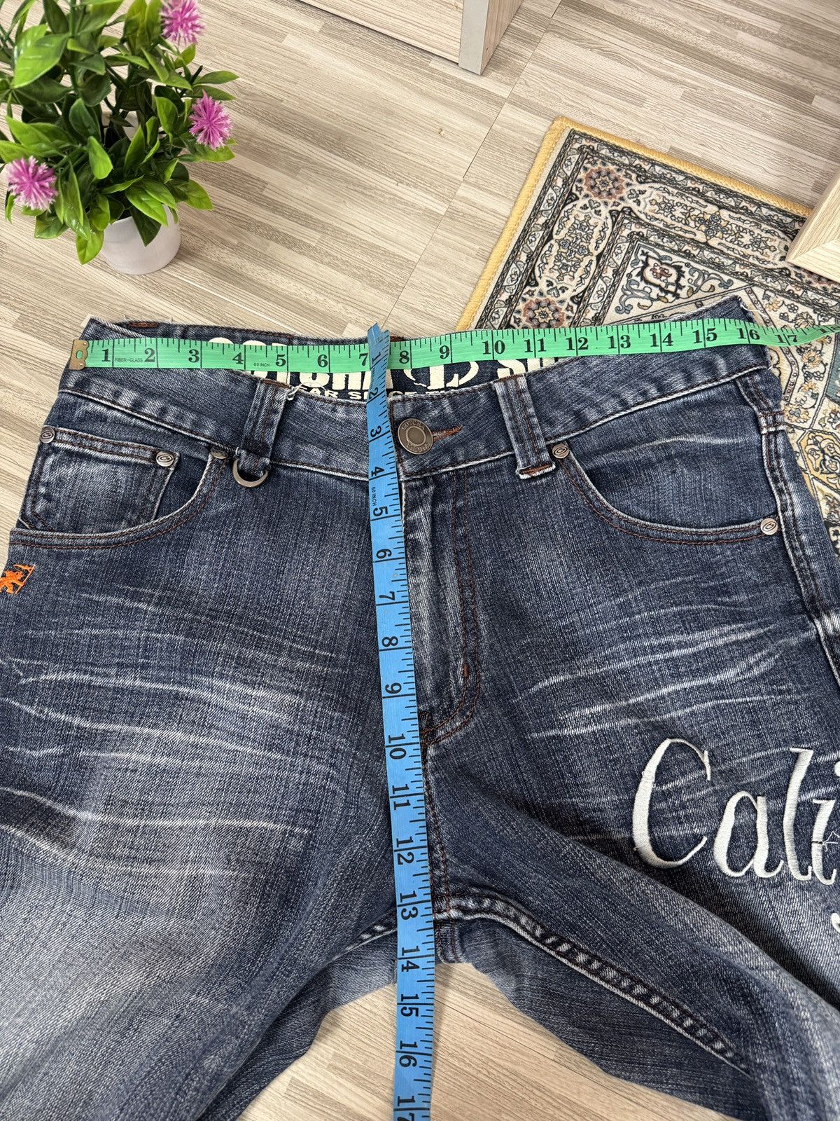 Gotcha × Vintage Vintage Gotcha Biglogo Distressed Denim Jeans Size US 32 / EU 48 - 14 Thumbnail
