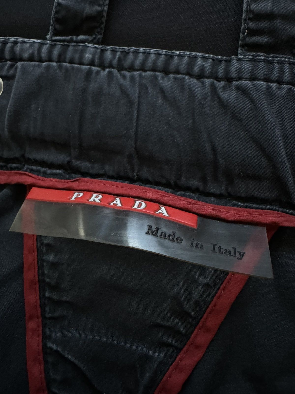 Prada Archive Prada Sport Cotton Cargo Multi zipped pants Size US 34 / EU 50 - 6 Thumbnail