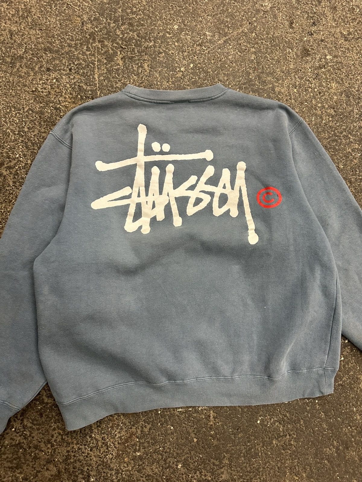 Stussy × Vintage Y2K stussy graphic crewneck Size US L / EU 52-54 / 3 - 10 Thumbnail