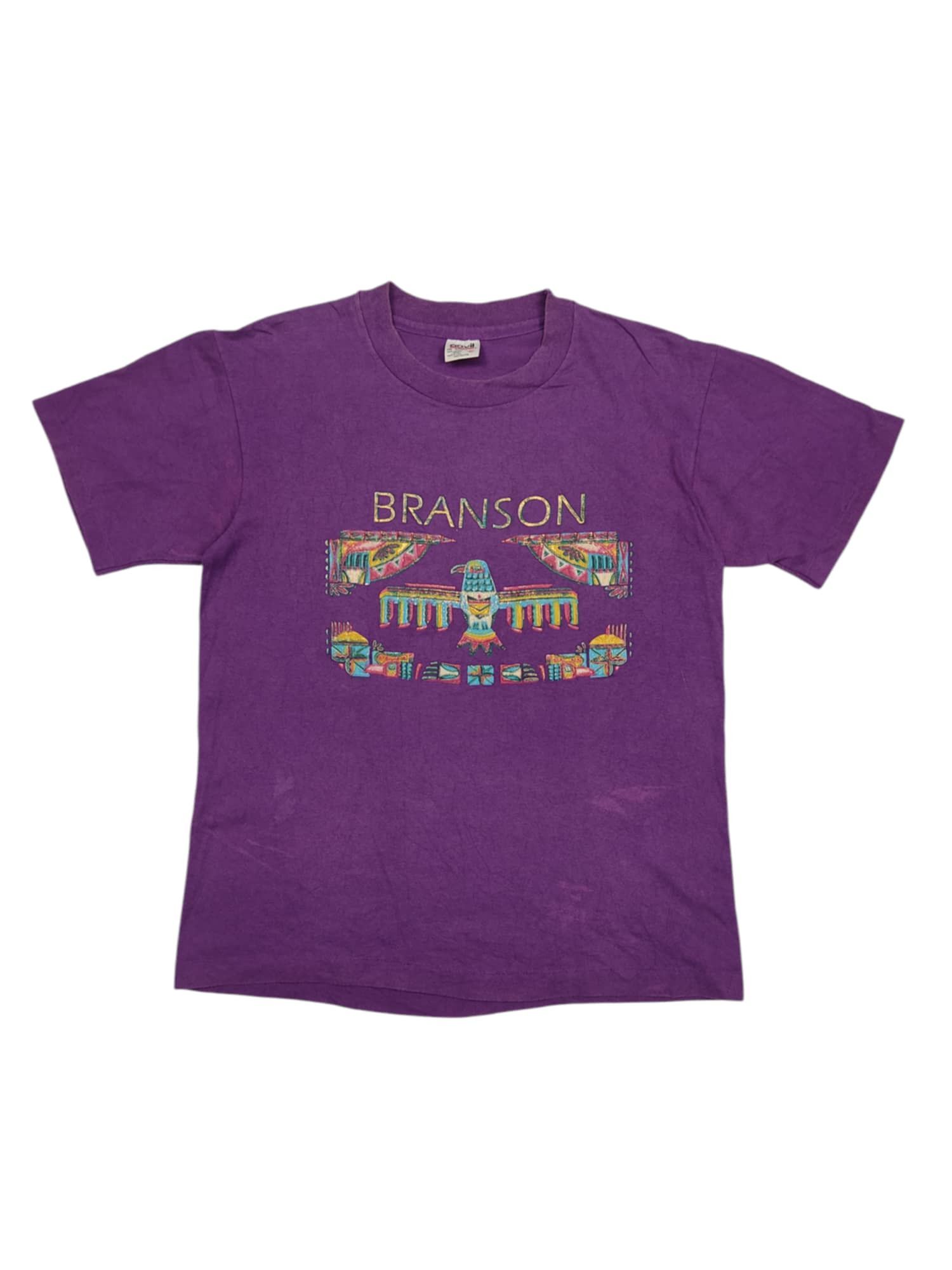 Action Bronson × Vintage Vintage Sun Faded Branson Missouri Single Stitch T-Shirt Size US M / EU 48-50 / 2 - 1 Thumbnail
