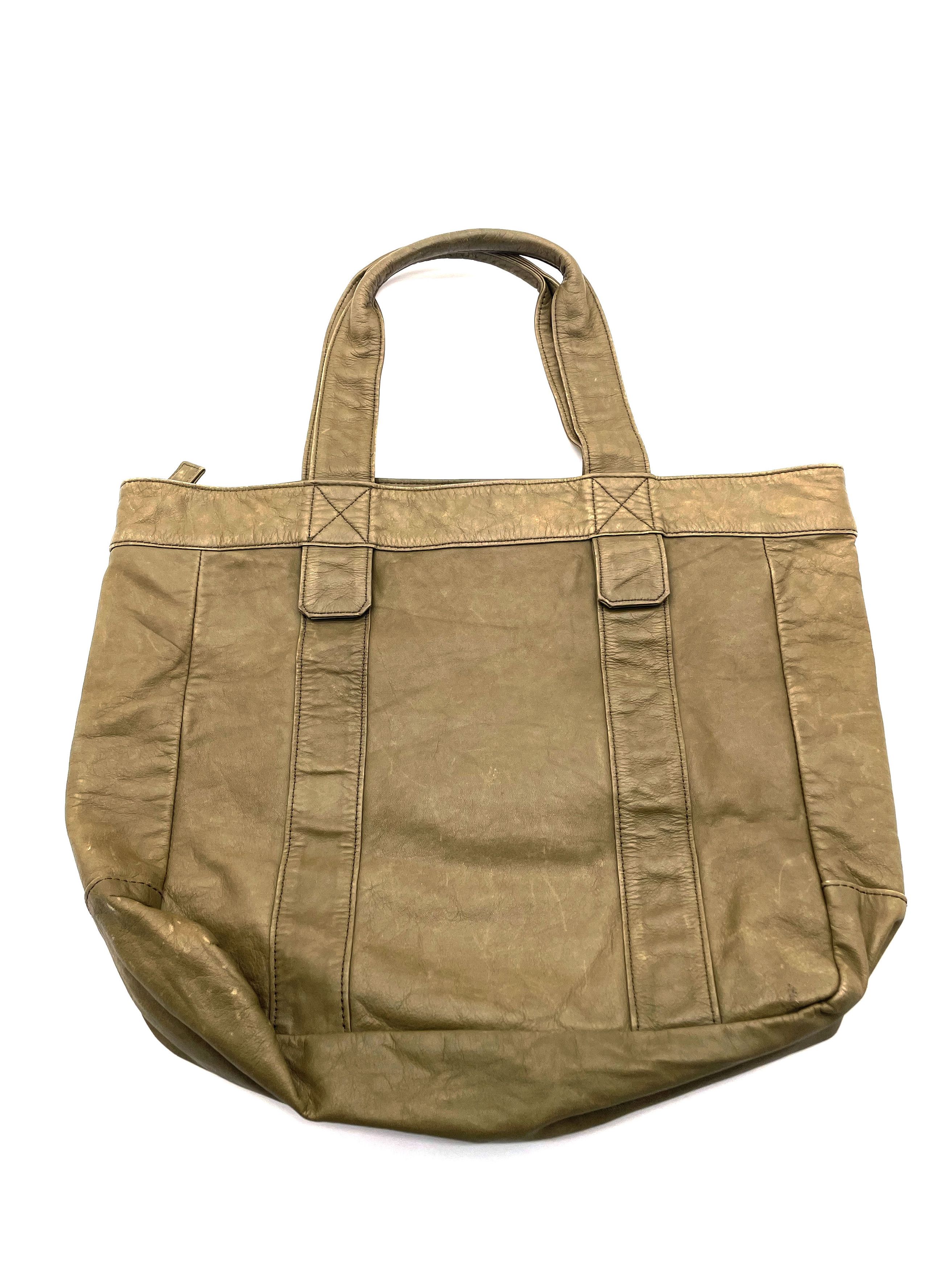 Yohji Yamamoto Leather Tote Bag Size ONE SIZE - 7 Thumbnail