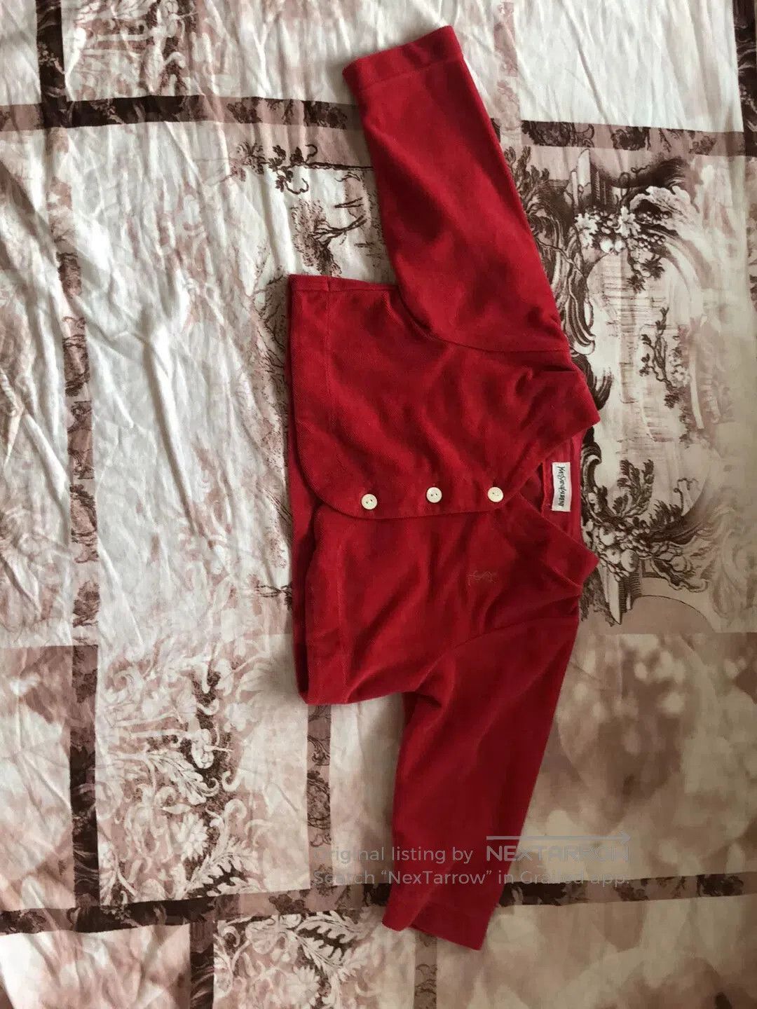 Yves Saint Laurent YSL Discontinued Velvet Dress Set. Size M / US 6-8 / IT 42-44 - 9 Thumbnail