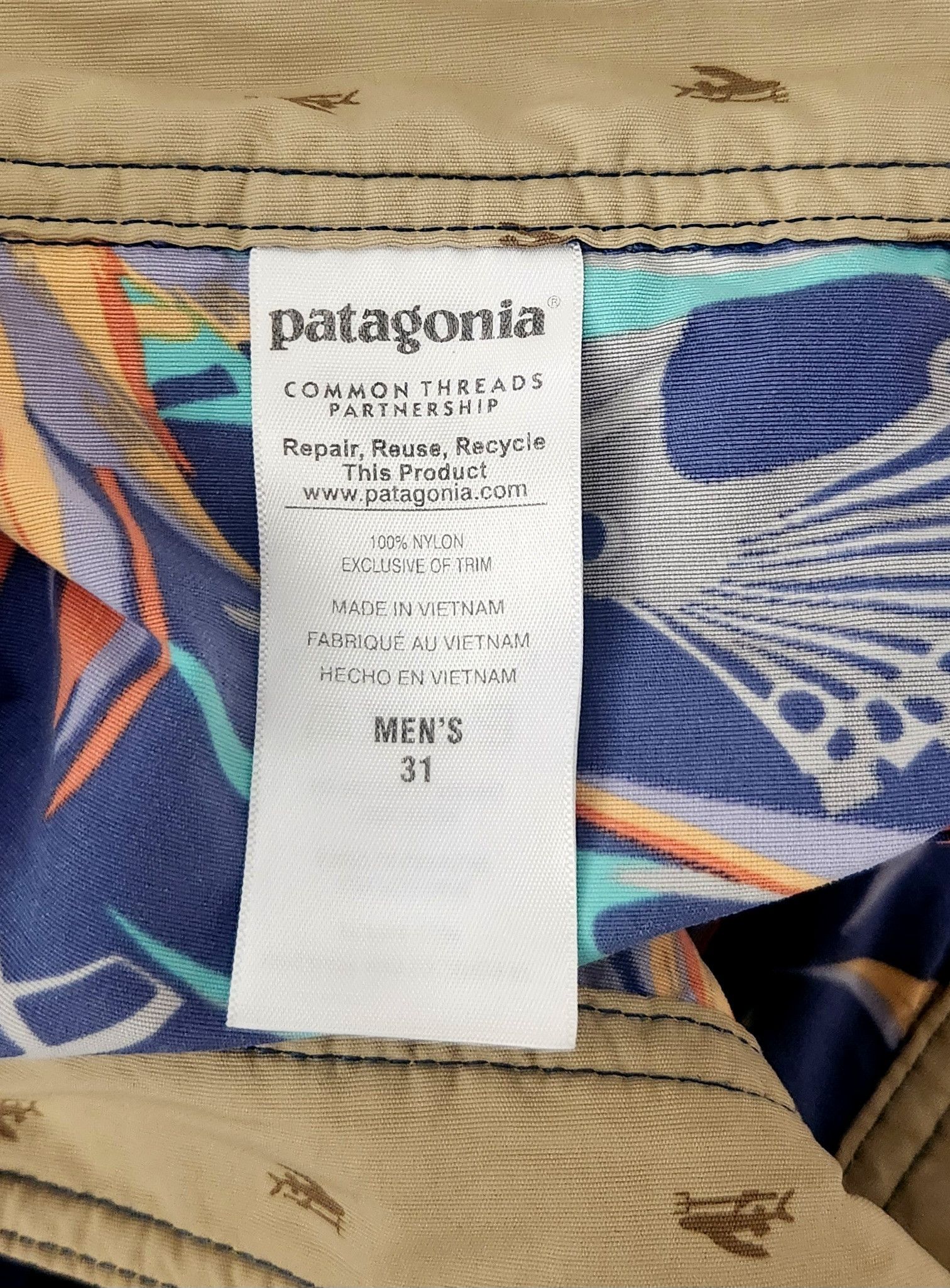 Patagonia Patagonia Hydropeak SP Board shorts Swim Trunks SZ 31 Size US 31 - 9 Thumbnail