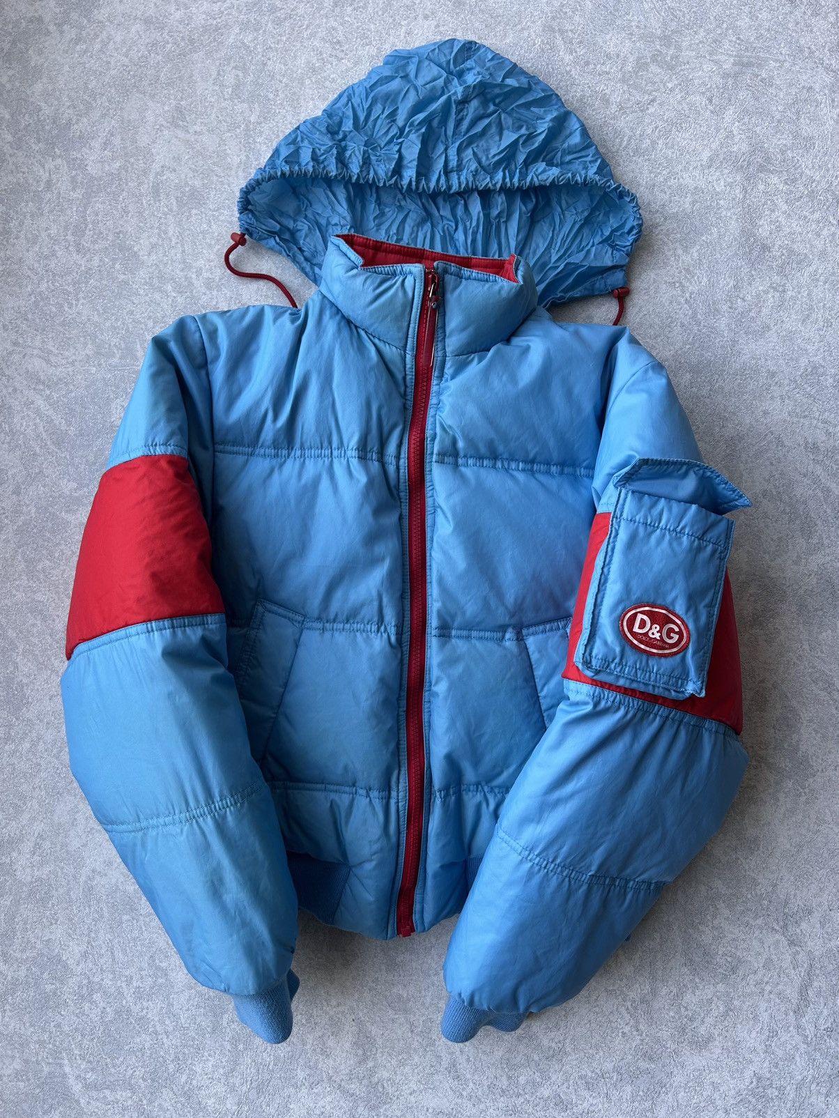 Dolce & Gabbana Vintage Dolce Gabbana Cropped Ski Down Puffer Jacket Size M / US 6-8 / IT 42-44 - 7 Thumbnail