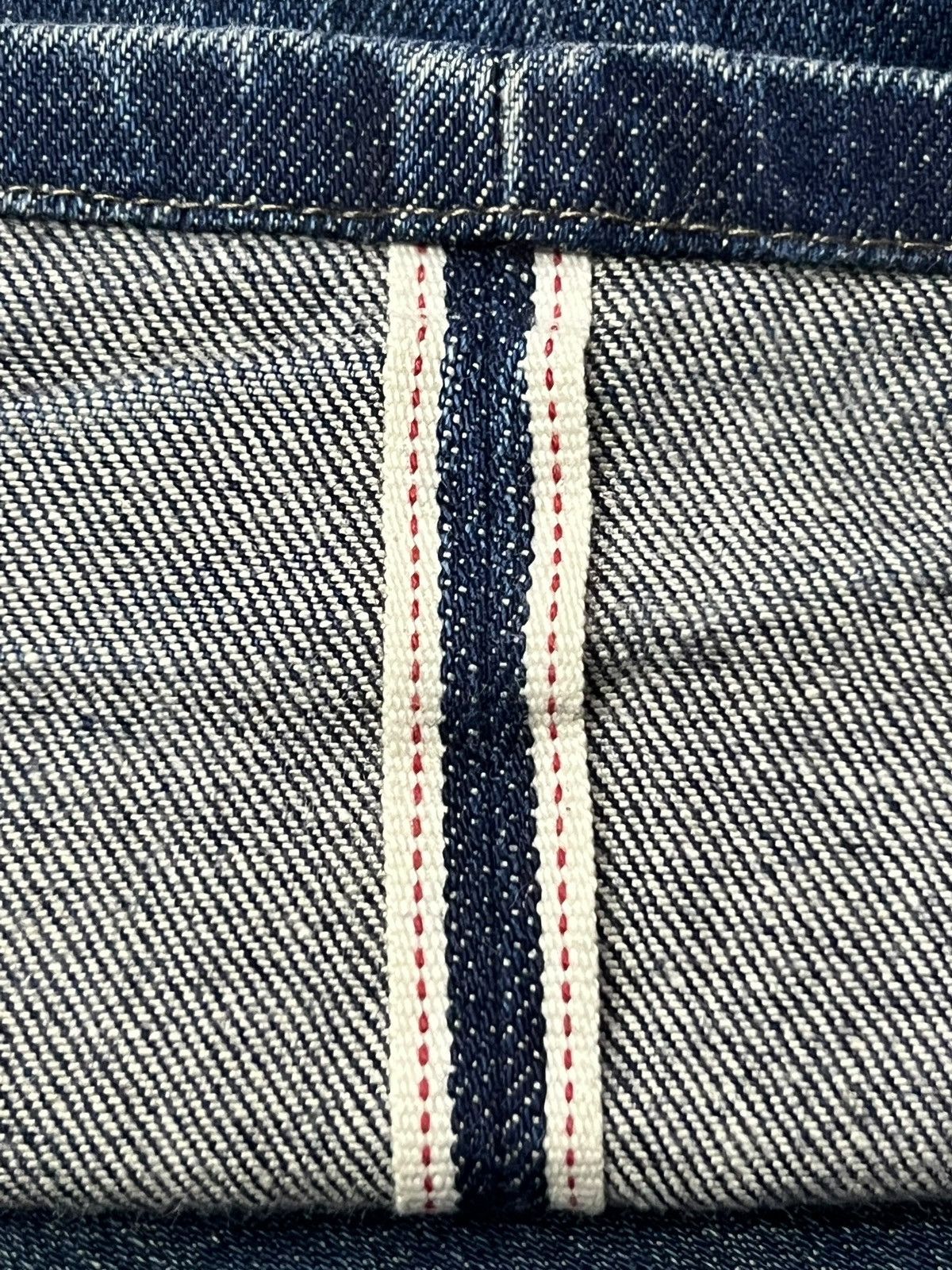 Uniqlo Vintage Uniqlo Selvedge Denim Japan - Faded Rusty Wash Jeans Size US 34 / EU 50 - 9 Thumbnail