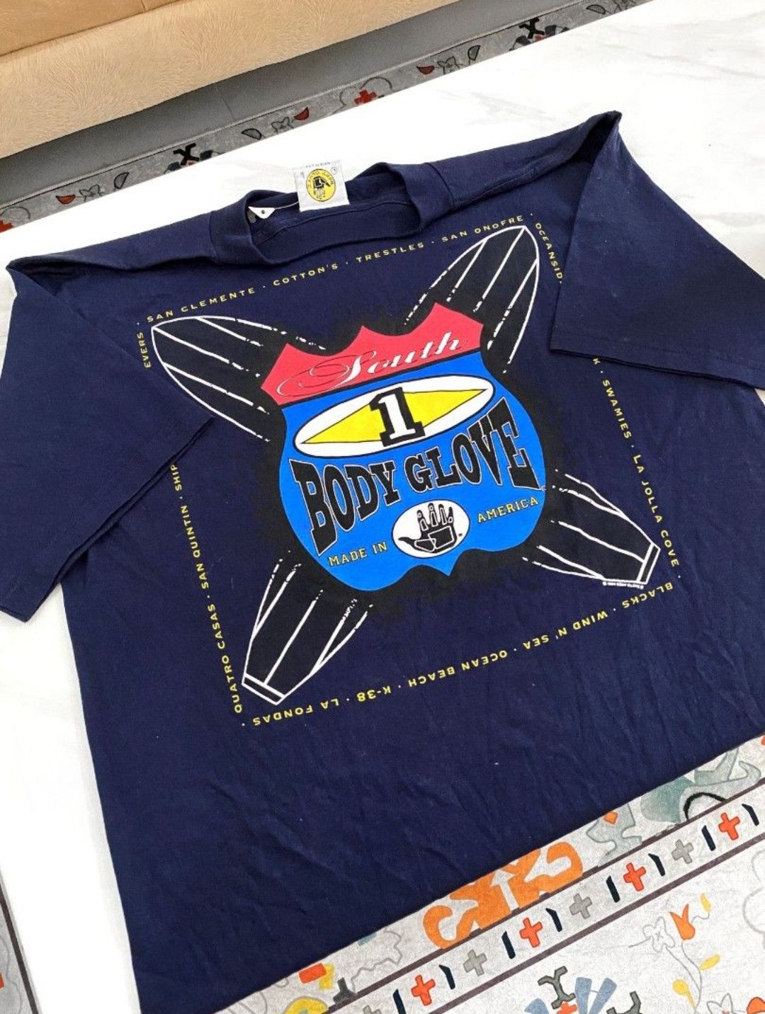 Body Glove Rare Vintage 90's Body Glove Tee's Deadstock Size US L / EU 52-54 / 3 - 5 Thumbnail