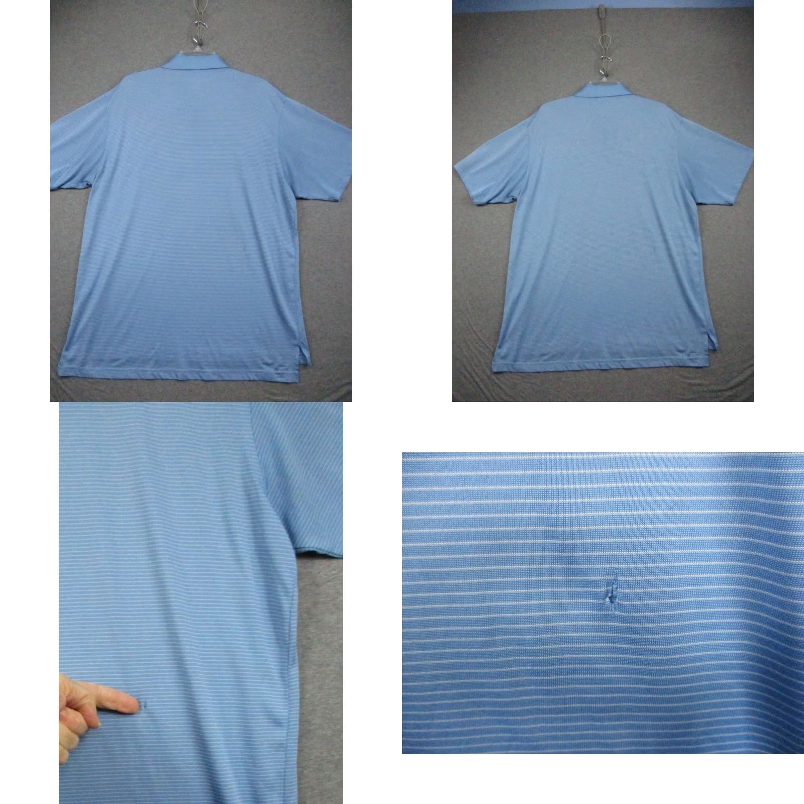 Vintage Polo Shirt XL Men Blue Short Sleeve The River Course Peter Millar Summer Comfort Polo Shirt Men XL Blue Short Sleeve The River Course Size US XL / EU 56 / 4 - 8 Thumbnail