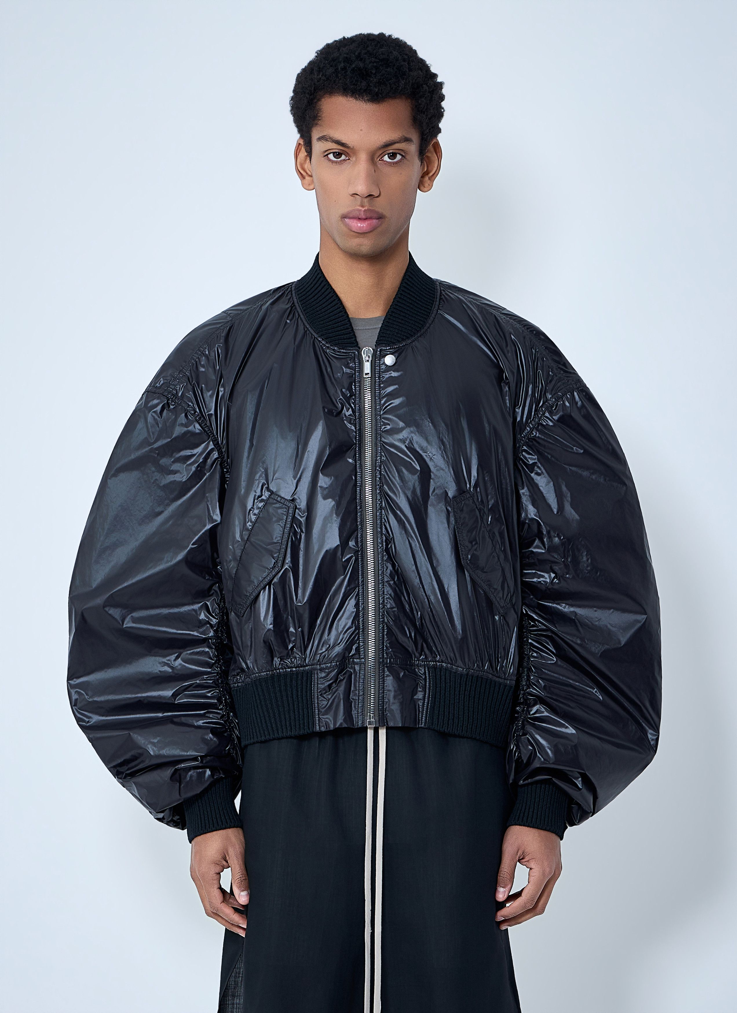 Rick Owens Oversized Bomber Jacket Size US XL / EU 56 / 4 - 1 Thumbnail