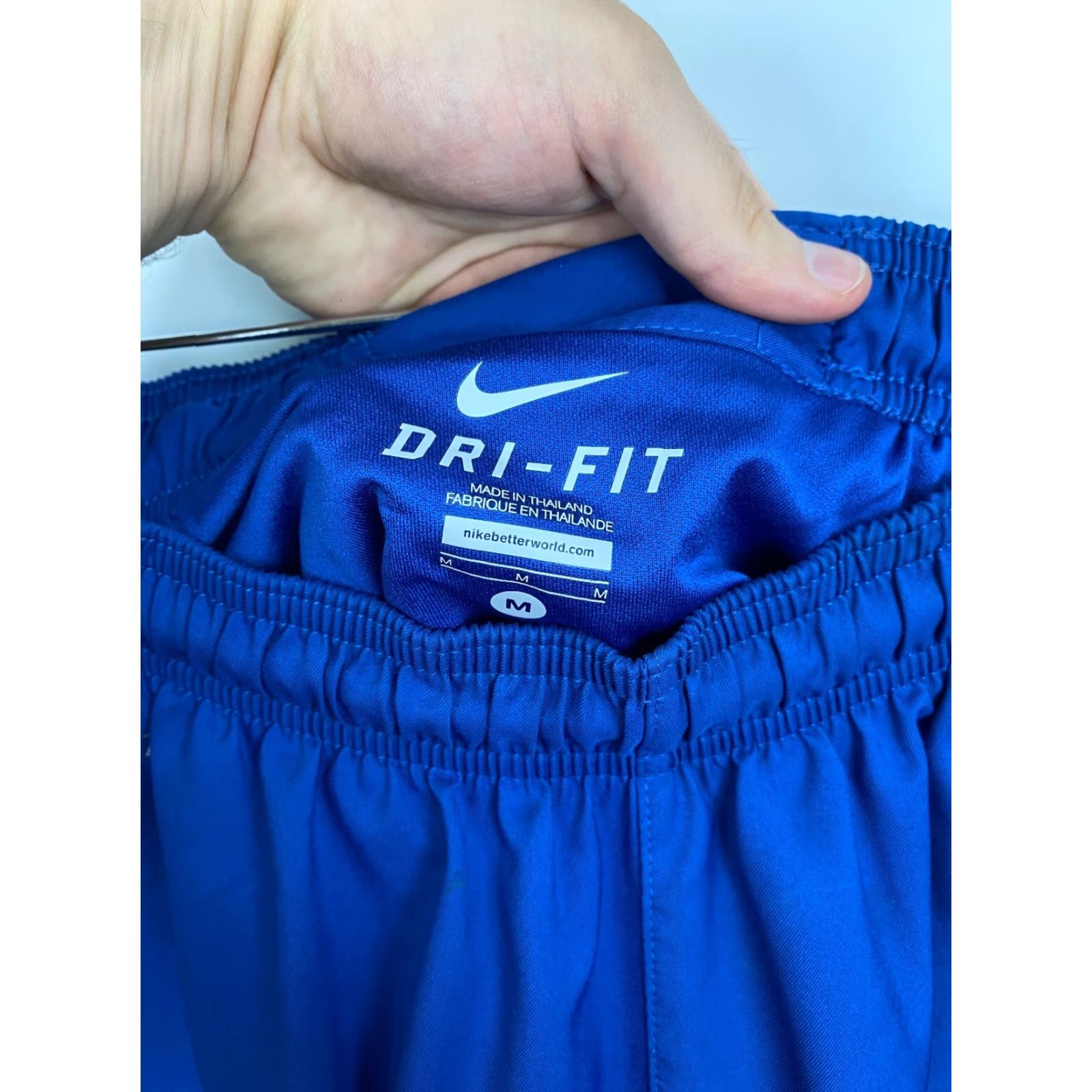 Nike Nike Soccer Shorts M Blue - Y2K F. C. Barcelona Rare Retro Blokecore Modern Athletic Mens Size US 31 - 5 Thumbnail