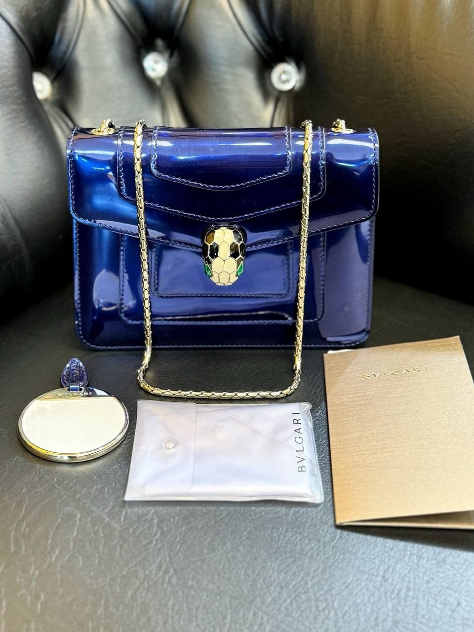 Bvlgari Bvlgari Serpenti Forever Square Crossbody Shoulder Bag Size ONE SIZE - 2 Thumbnail