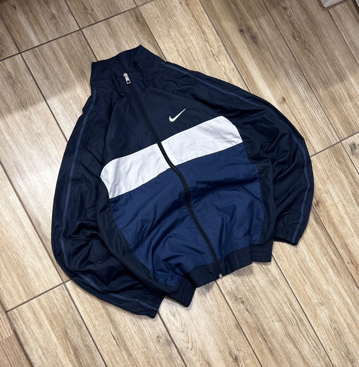 Nike 00s Jacke Blau M
