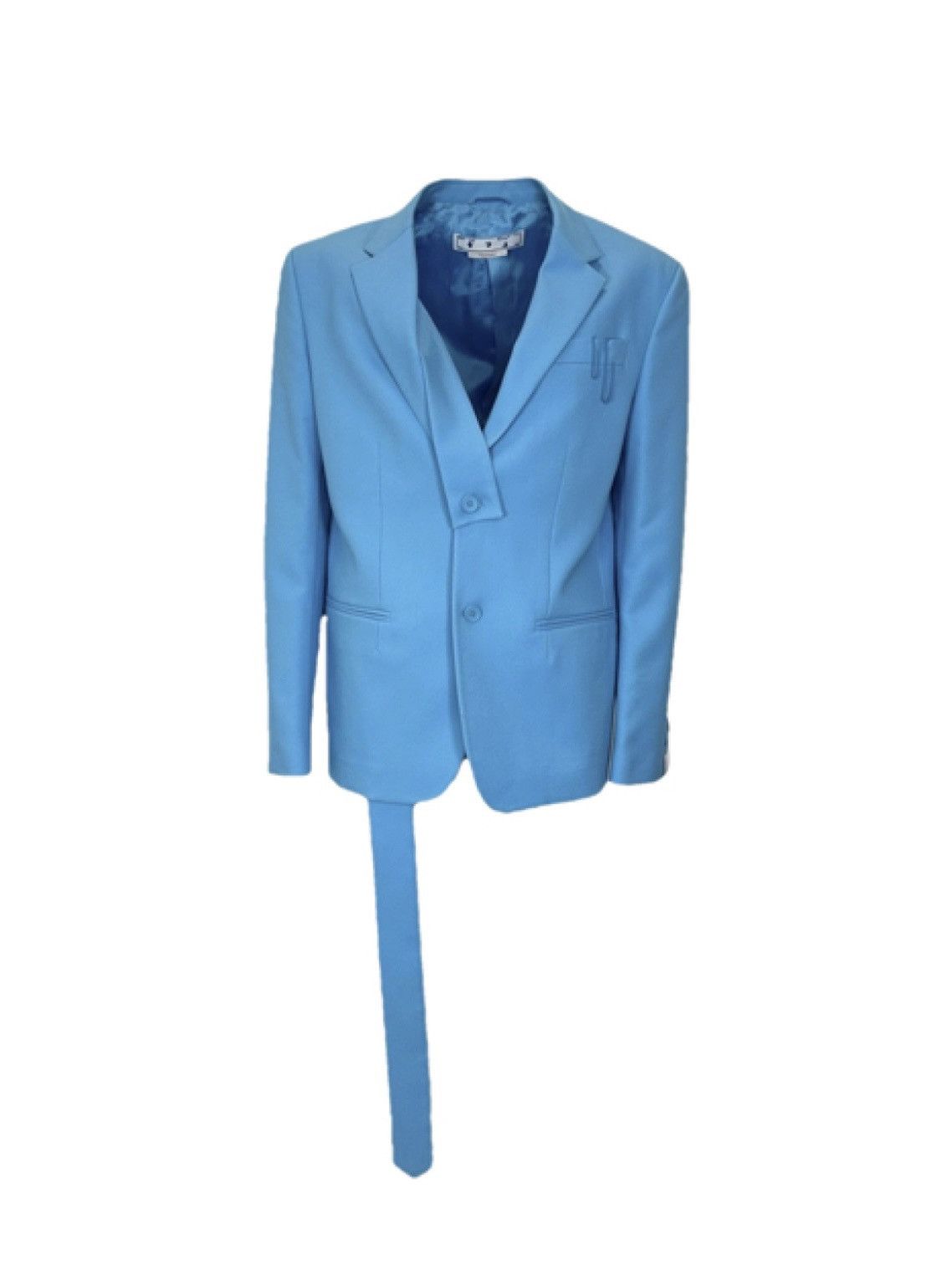 Off-White Off White single-breasted drill blazer, 48. Size 48R - 1 Thumbnail