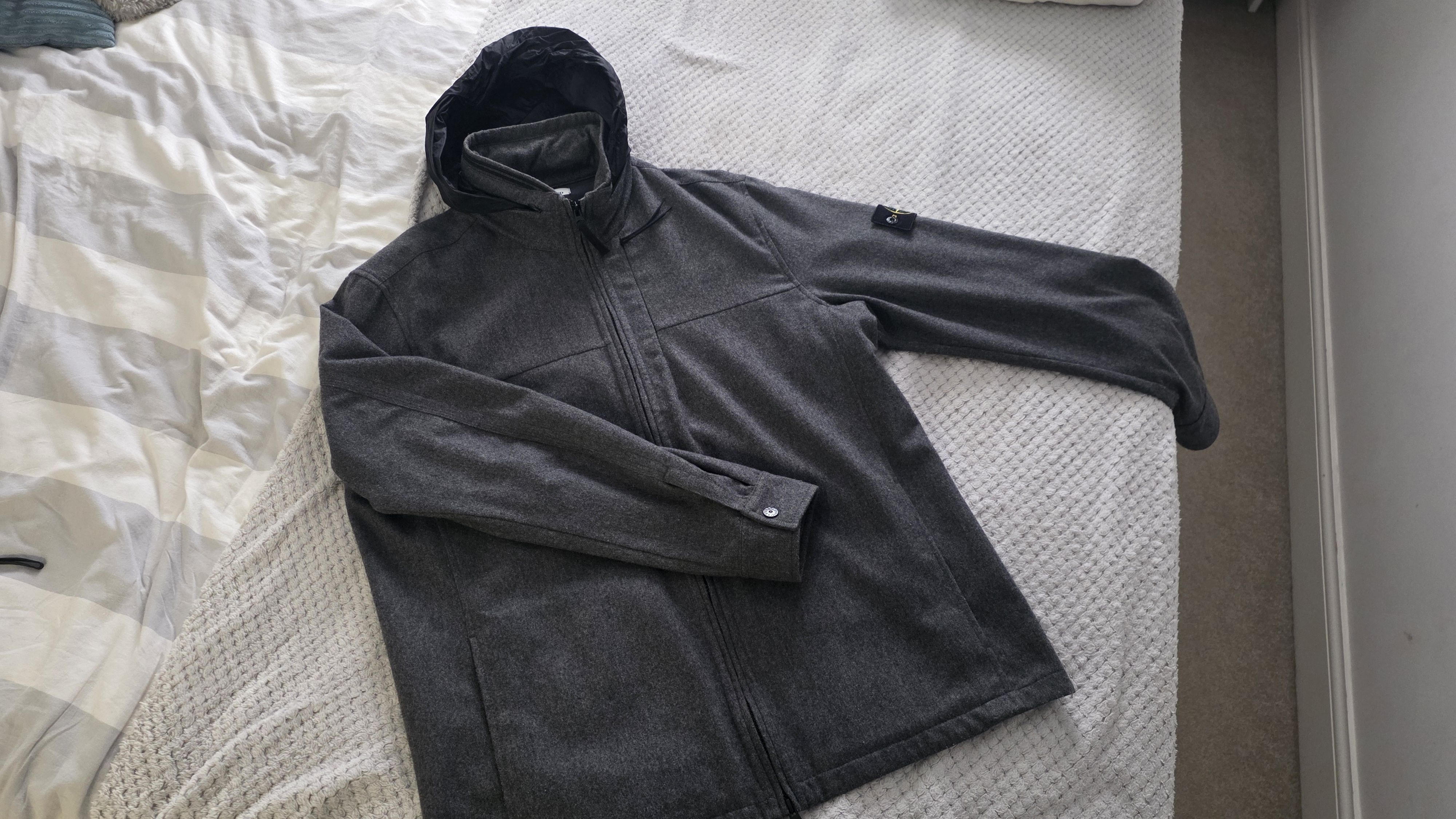 Stone Island Stone Island Wool Jacket Size US XXL / EU 58 / 5 - 1 Thumbnail