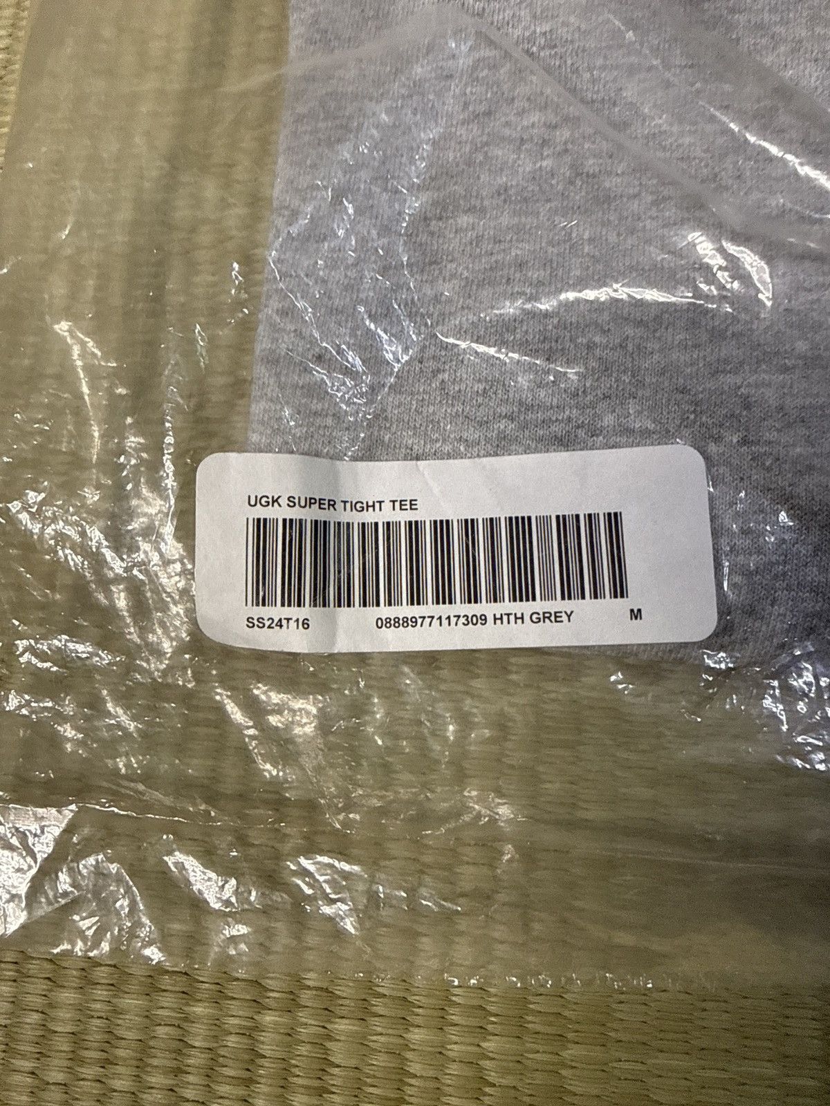 Supreme New Supreme UGK M Tee Shirt Grey Size US M / EU 48-50 / 2 - 5 Thumbnail