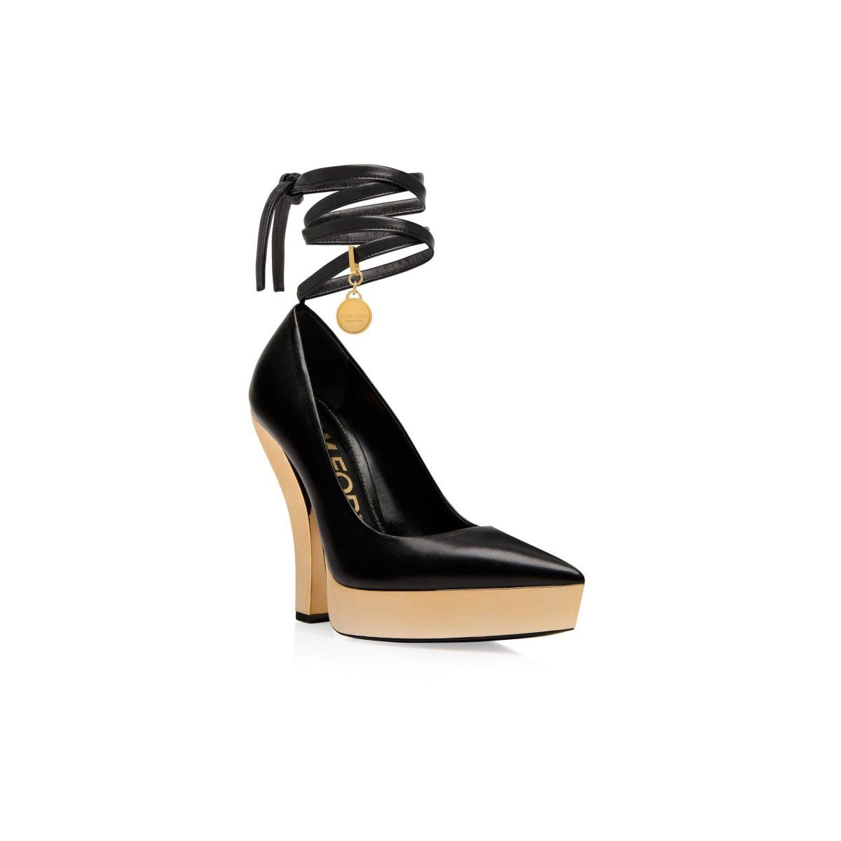Tom Ford o1loc1c0924 W3181 Platform Pumps in Black Size US 11 / IT 41 - 2 Thumbnail