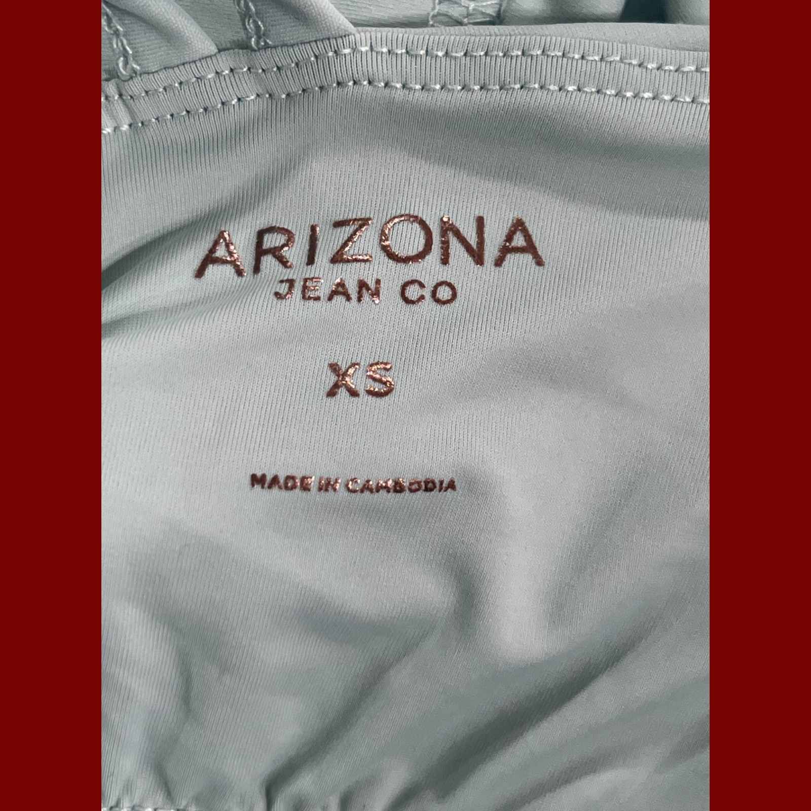 Arizona Jean Co. Arizona - Women's Mid-Rise Short - Juniors - Blue Haze - Size XS / US 0-2 / IT 36-38 - 12 Thumbnail