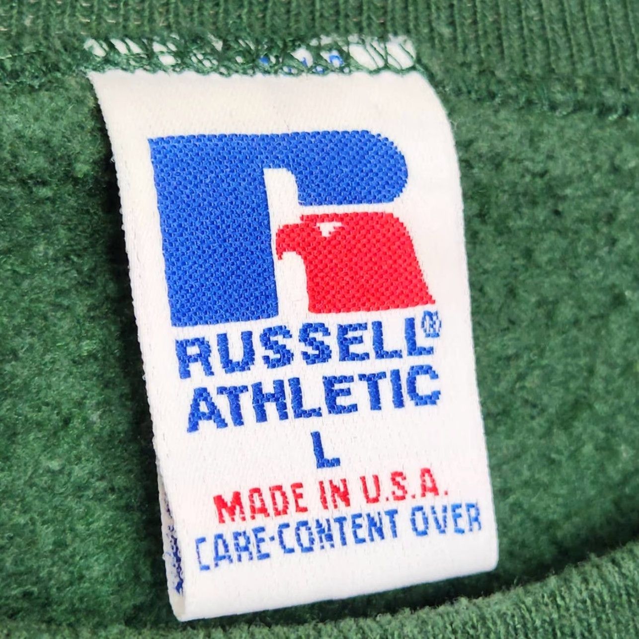 Russell Athletic VINTAGE Green Bay Packers Russell Athletic Large Wisconsin NFL VTG Y2k Sweatshirt Pullover Unisex Adults L Green Senior/Regular? Size US L / EU 52-54 / 3 - 3 Thumbnail