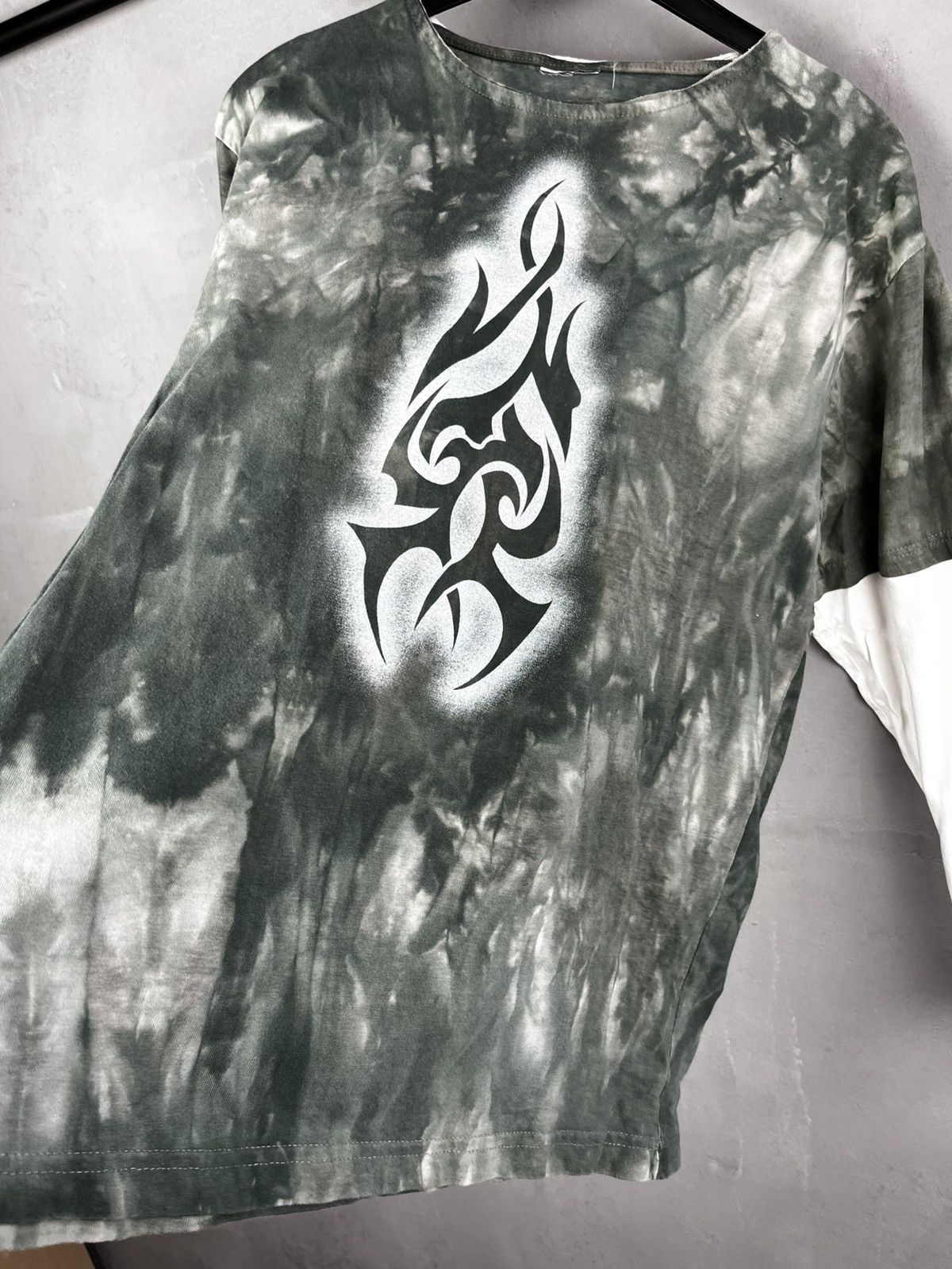 Other Vintage 90s Y2K Tribal Tattoo Japanese Long Sleeve Size US M / EU 48-50 / 2 - 3 Thumbnail